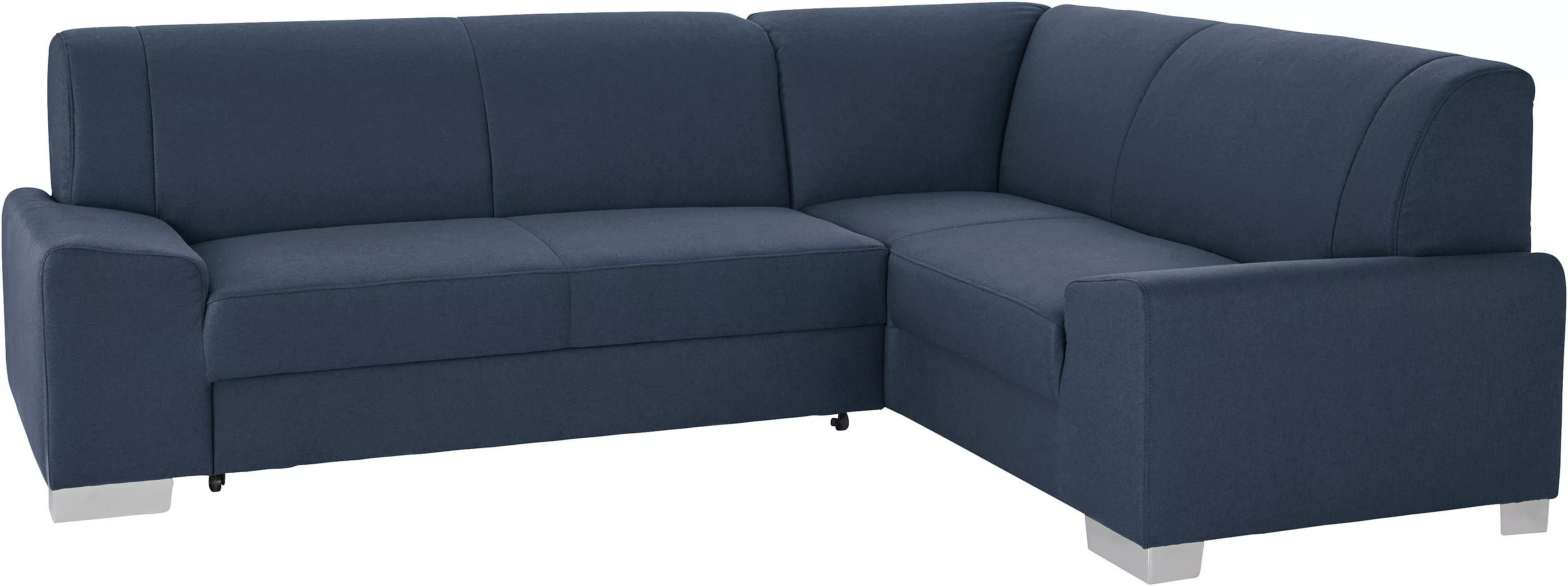 DOMO collection Ecksofa "Anzio L-Form, whlw. Bettfunktion, Federkern, hochw günstig online kaufen