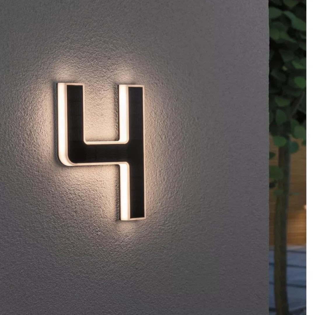 Paulmann LED-Solar-Hausnummer 8 günstig online kaufen