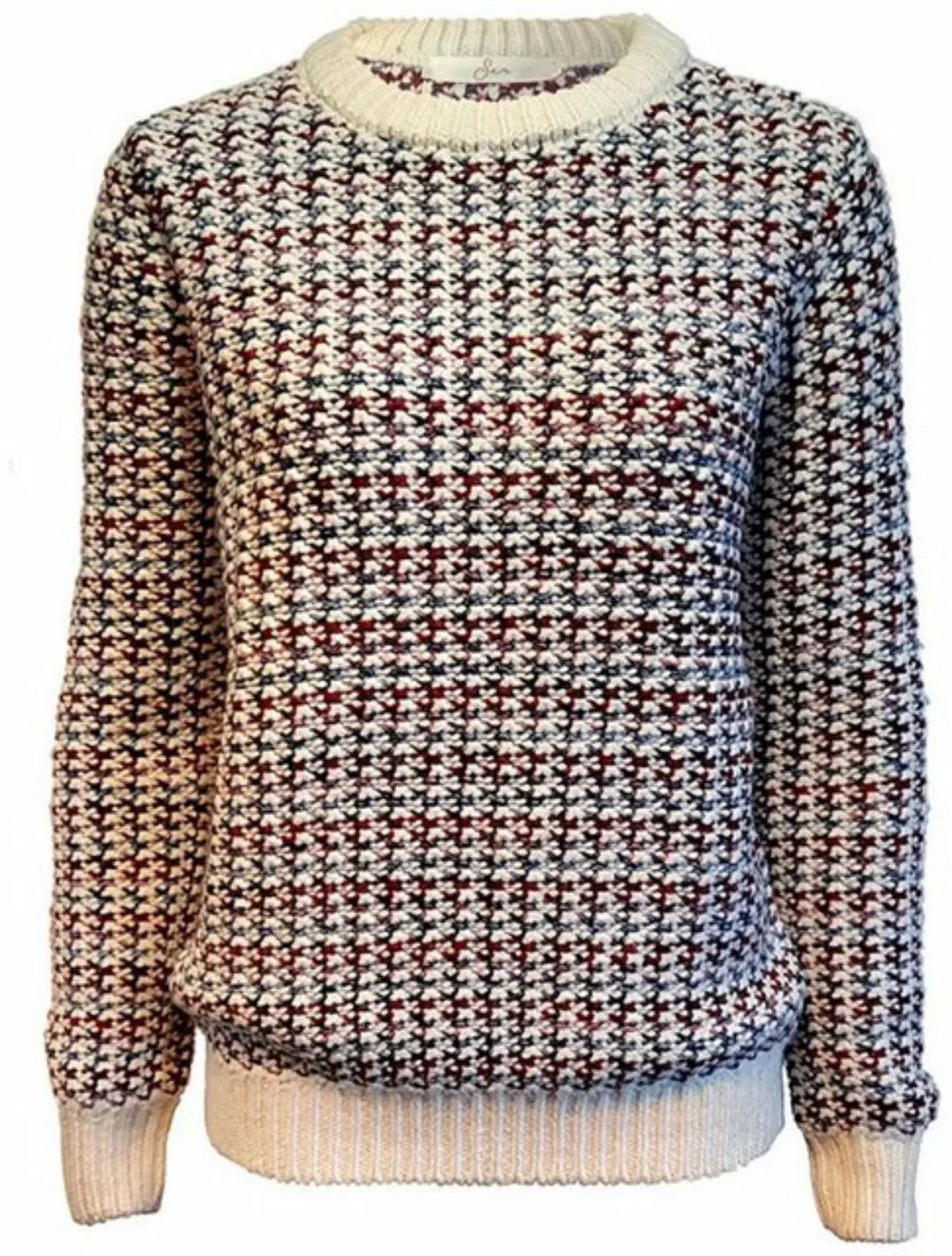 SER Rundhalspullover Pullover Rundhals Multucolour W8230200 auch in großen günstig online kaufen