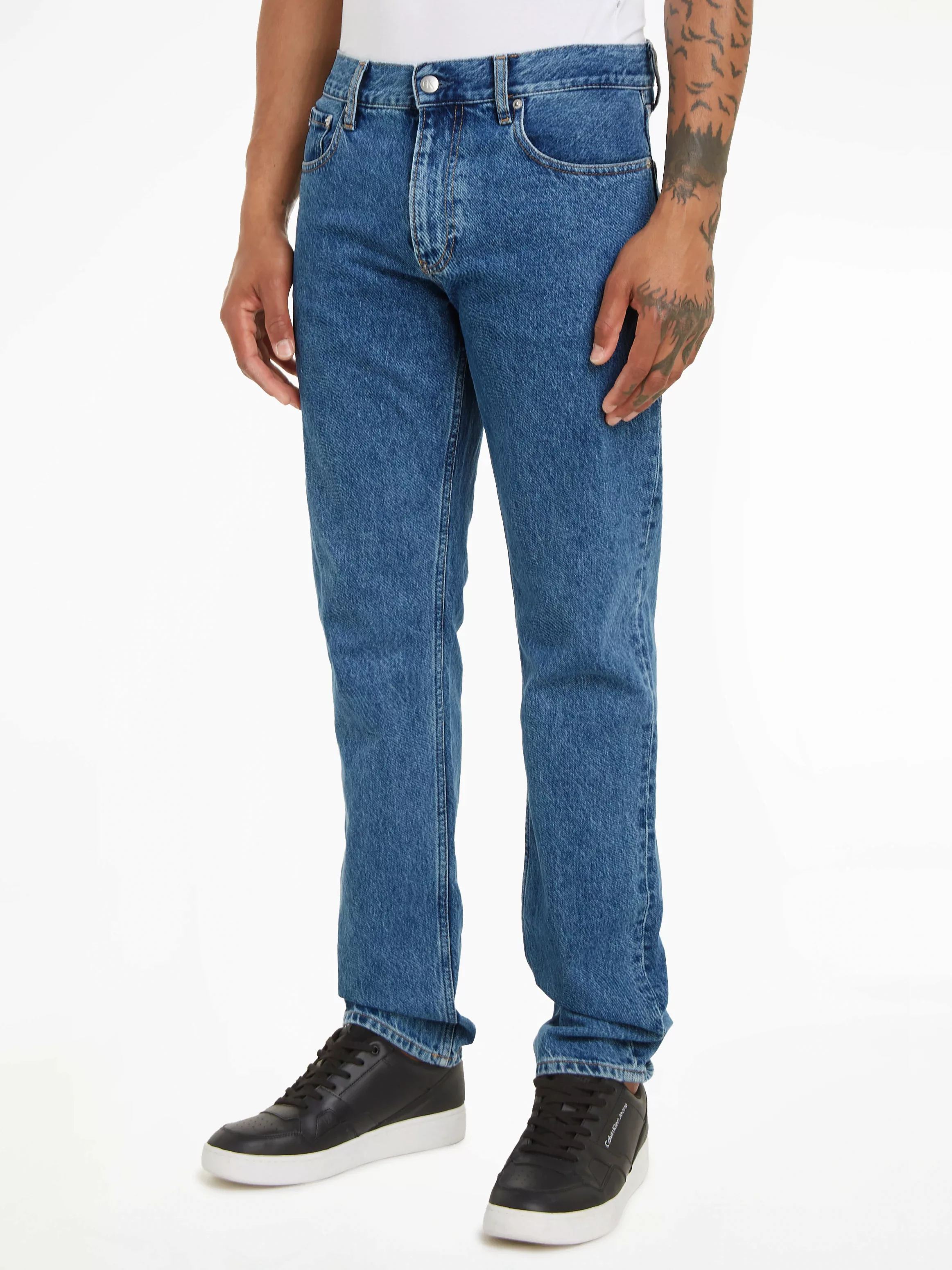 Calvin Klein Jeans Straight-Jeans AUTHENTIC STRAIGHT im 5-Pocket-Style günstig online kaufen