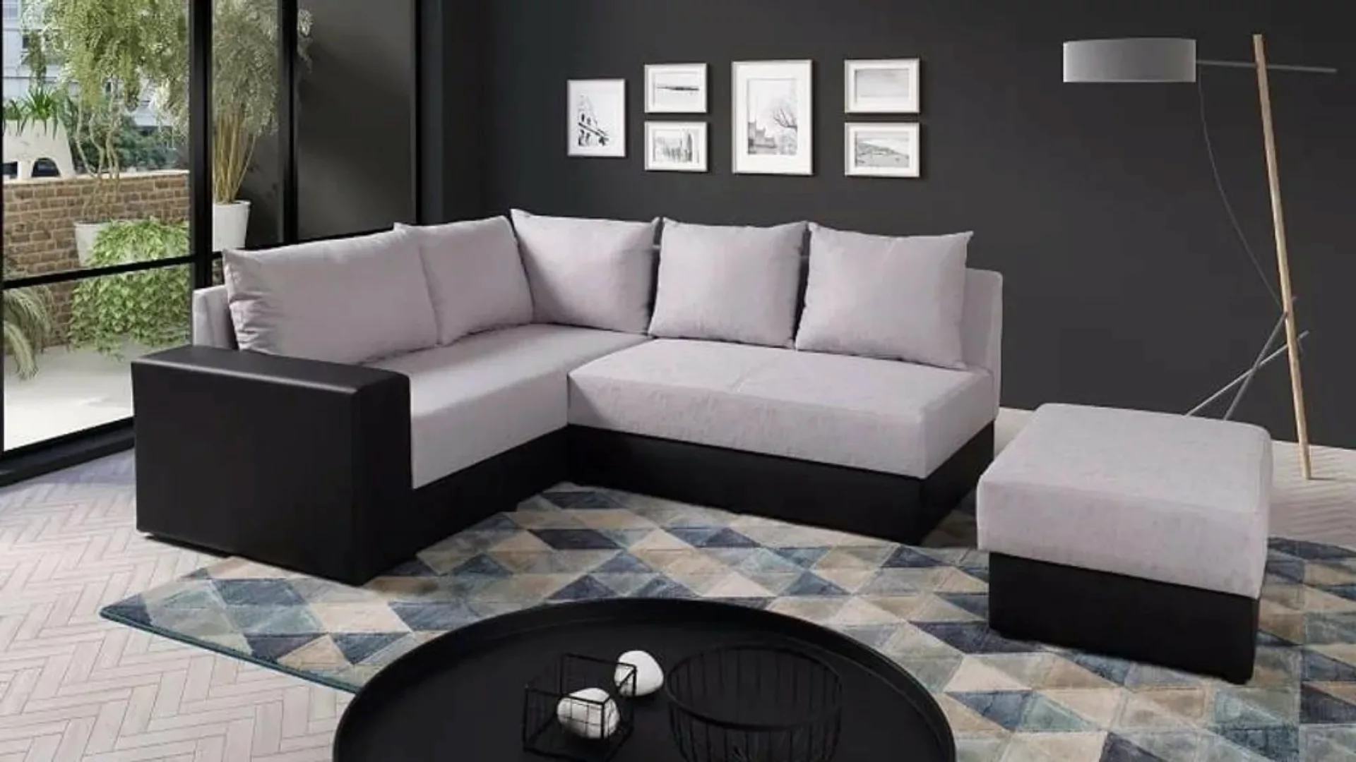 DB-Möbel Ecksofa mit Schlaffunktion BESTO MUNA Sofa vom Hersteller günstig online kaufen