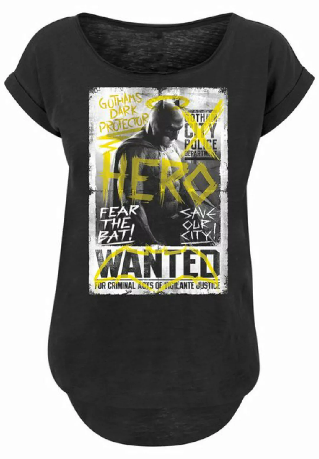 F4NT4STIC T-Shirt DC Comics Batman vs Superman Wanted Print günstig online kaufen