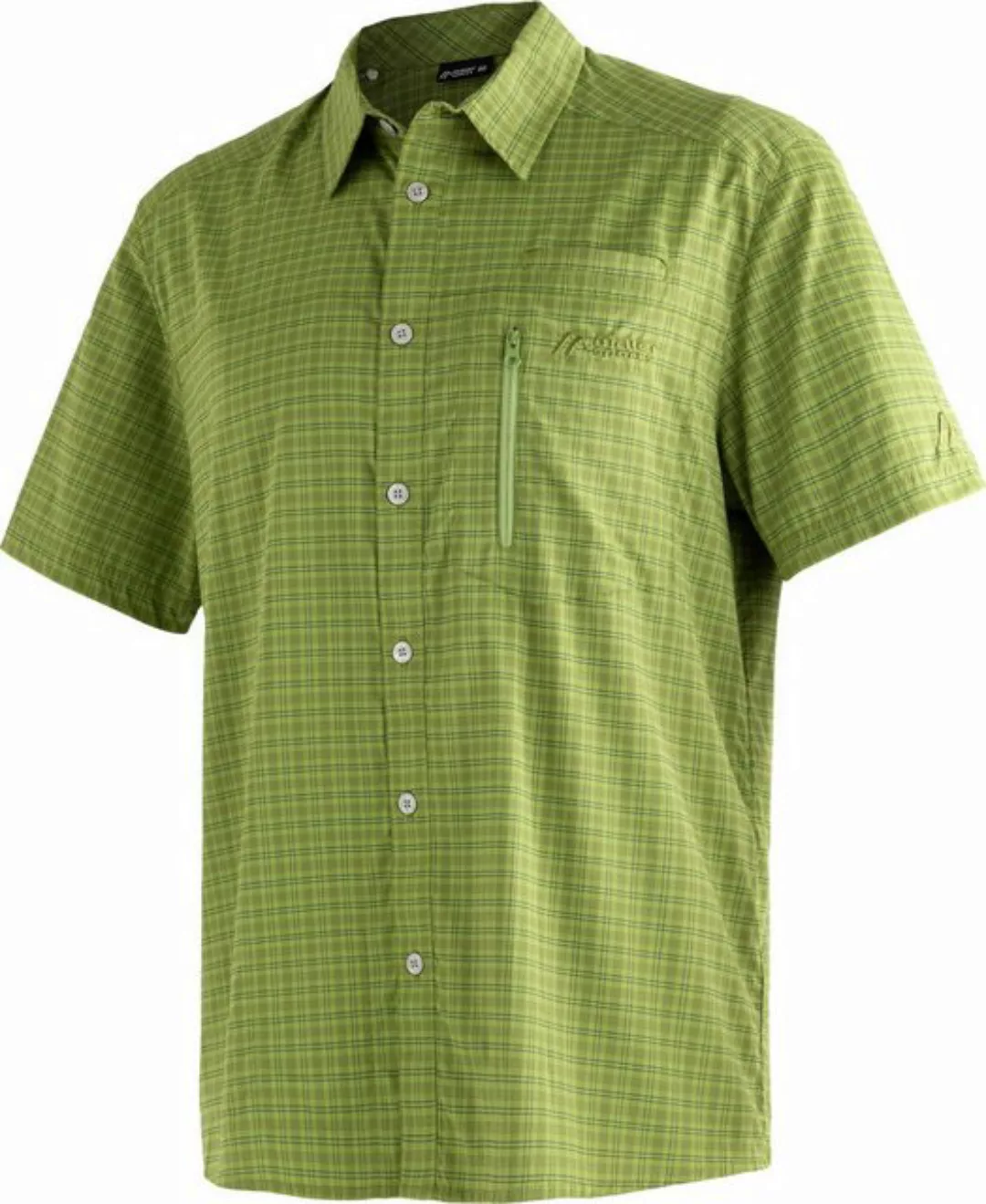 Maier Sports Outdoorhemd Mats S/S He-Hemd 1/2 Arm el. GREEN CHECK günstig online kaufen