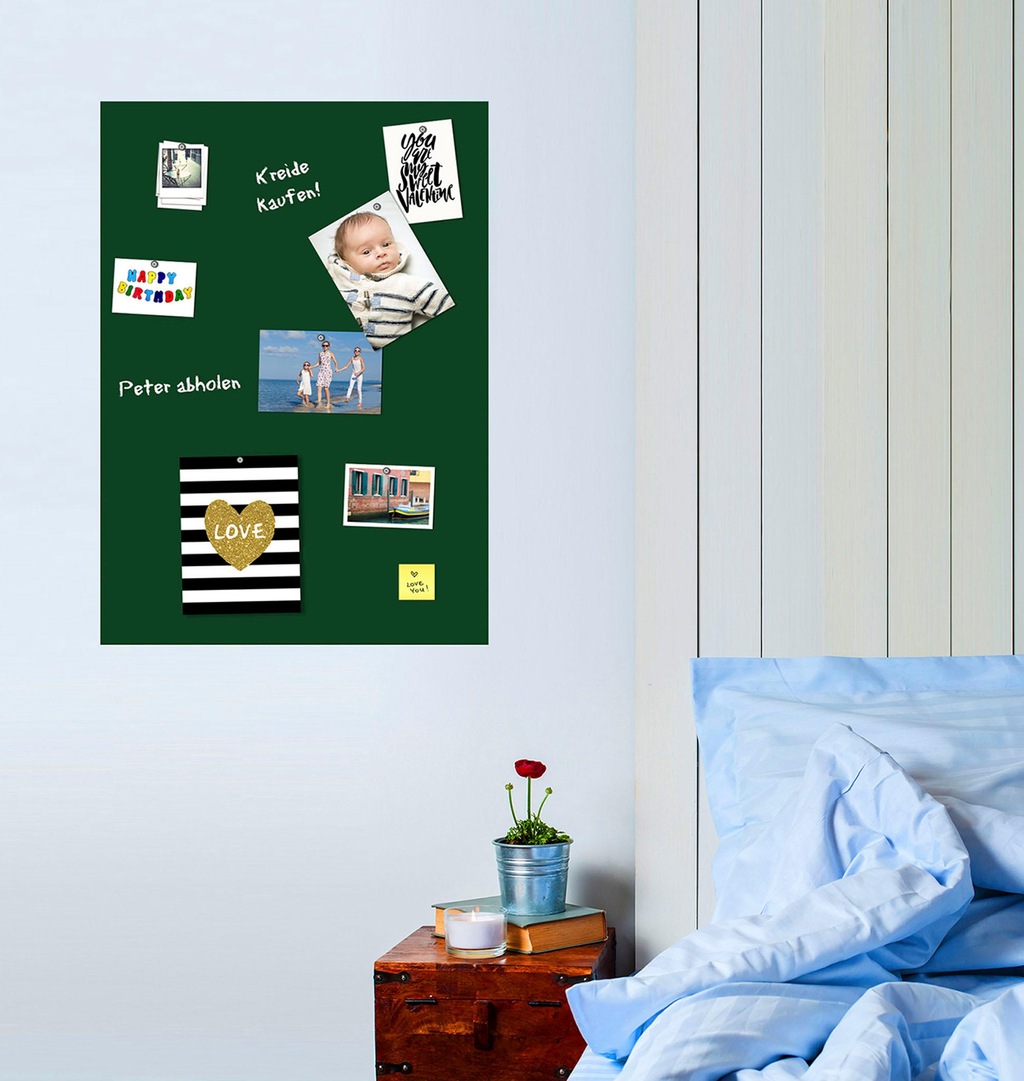 queence Tafelfolie "Memoboard", magnetische Tafelfolie, Tafel, selbstkleben günstig online kaufen