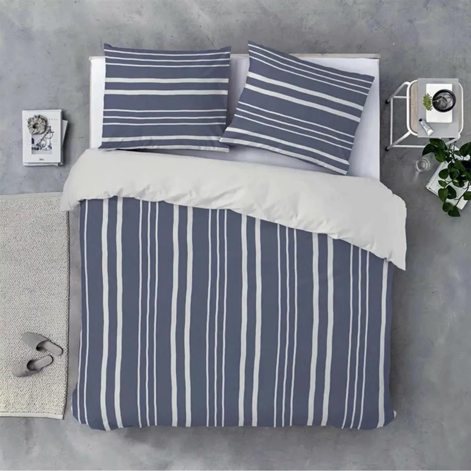 Bestlivings Bettwäsche-Set 135 x 200 cm Steady Stripes günstig online kaufen