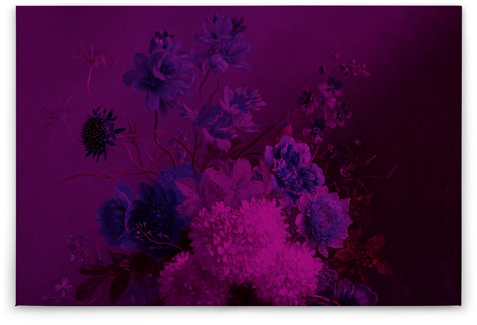 A.S. Création Leinwandbild "bouquet vibrant 3", Kunst-Blumen-Kinder, (1 St. günstig online kaufen