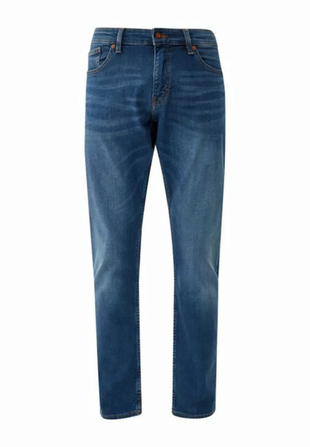 QS Straight-Jeans RICK mit leichter Used-Waschung günstig online kaufen