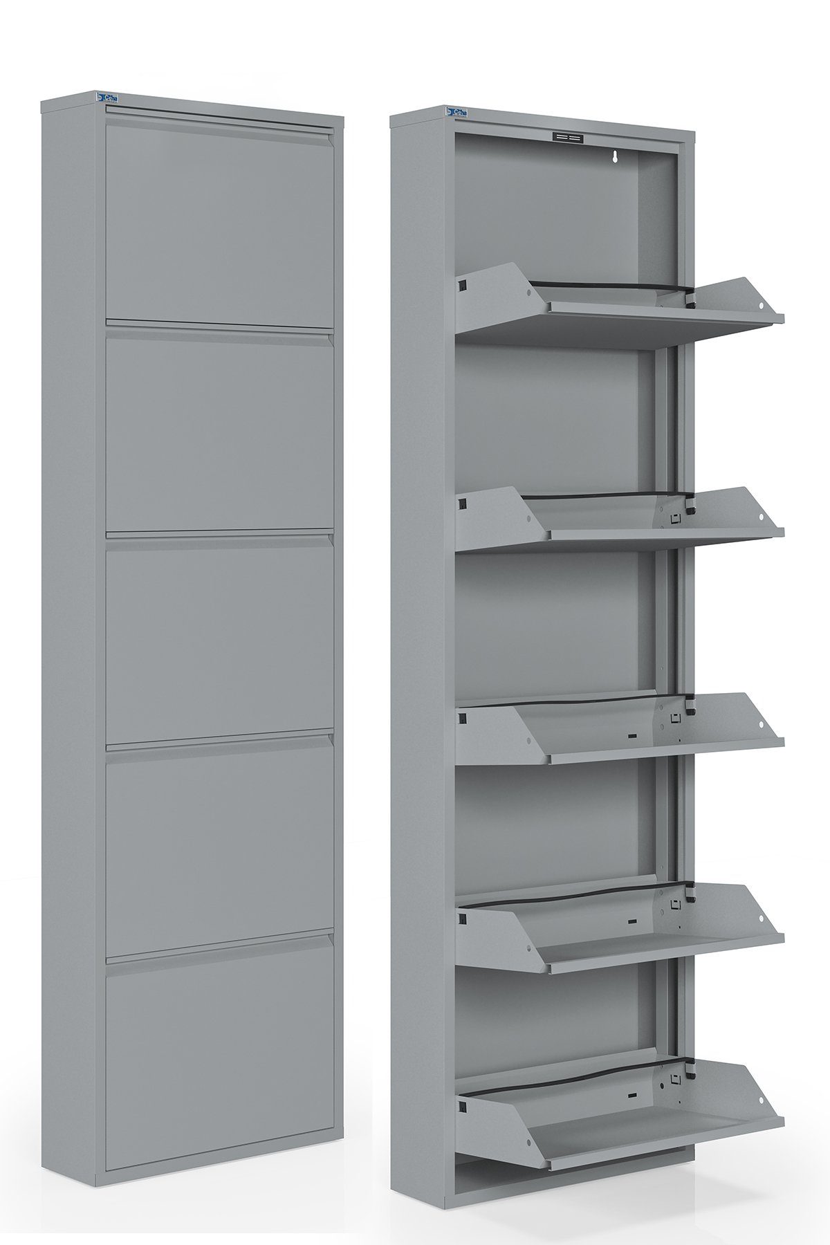 Kaufexpress GmbH Schuhschrank Schuhregal Metall 2–5 günstig online kaufen