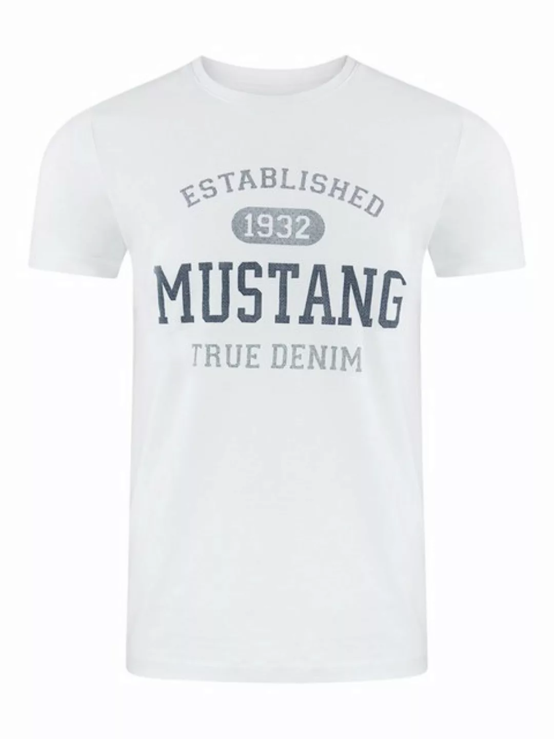 MUSTANG Tshirt Herren Regular Fit S bis 6XL günstig online kaufen