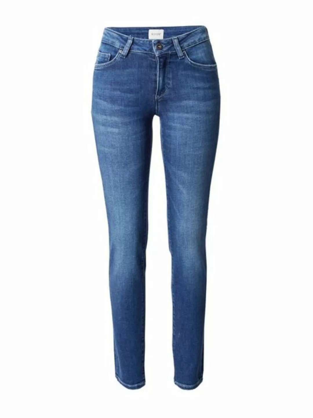 Mustang Damen Jeans SHELBY Slim Fit - Blau - Blue Denim günstig online kaufen