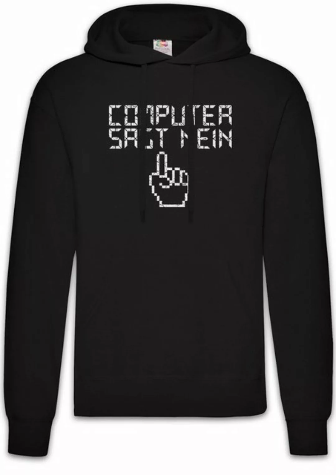 Urban Backwoods Hoodie Computer Sagt Nein Herren Hoodie Programmierer Infor günstig online kaufen