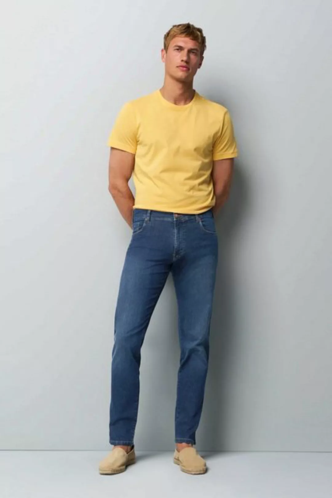 MEYER 5-Pocket-Jeans M5 aus Bio-Baumwolle günstig online kaufen