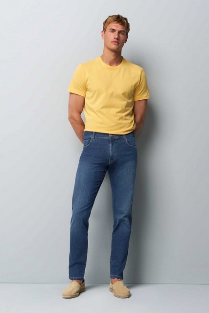 MEYER 5-Pocket-Jeans M5 Slim aus Bio-Baumwolle günstig online kaufen