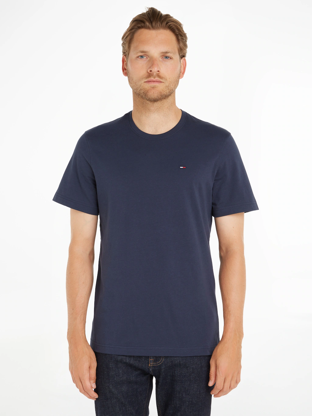 Tommy Jeans T-Shirt "TJM ESSENTIAL SOLID TEE", mit Rundhalsausschnitt und d günstig online kaufen