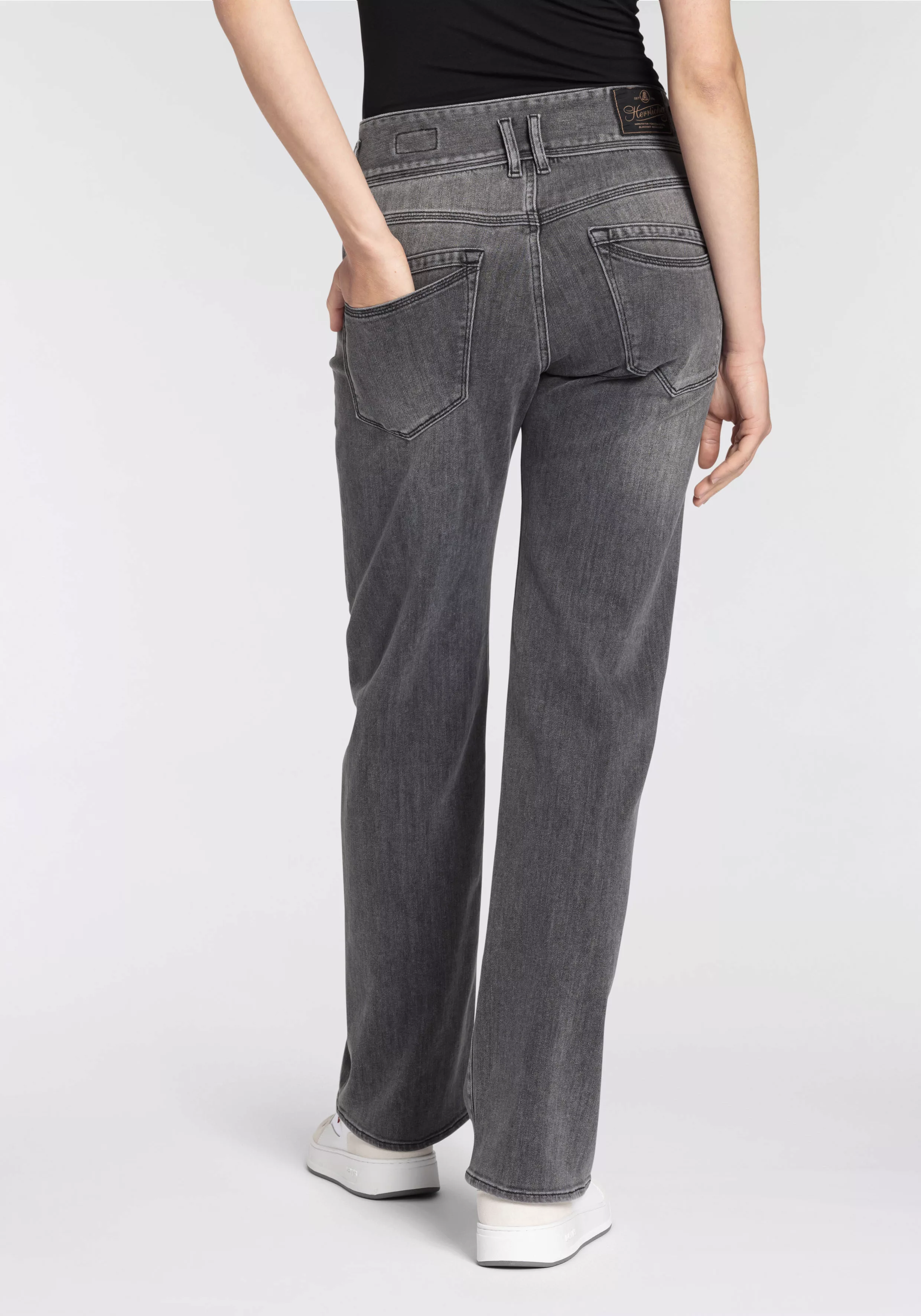 Herrlicher Straight-Jeans "Raya New Straight Denim" günstig online kaufen