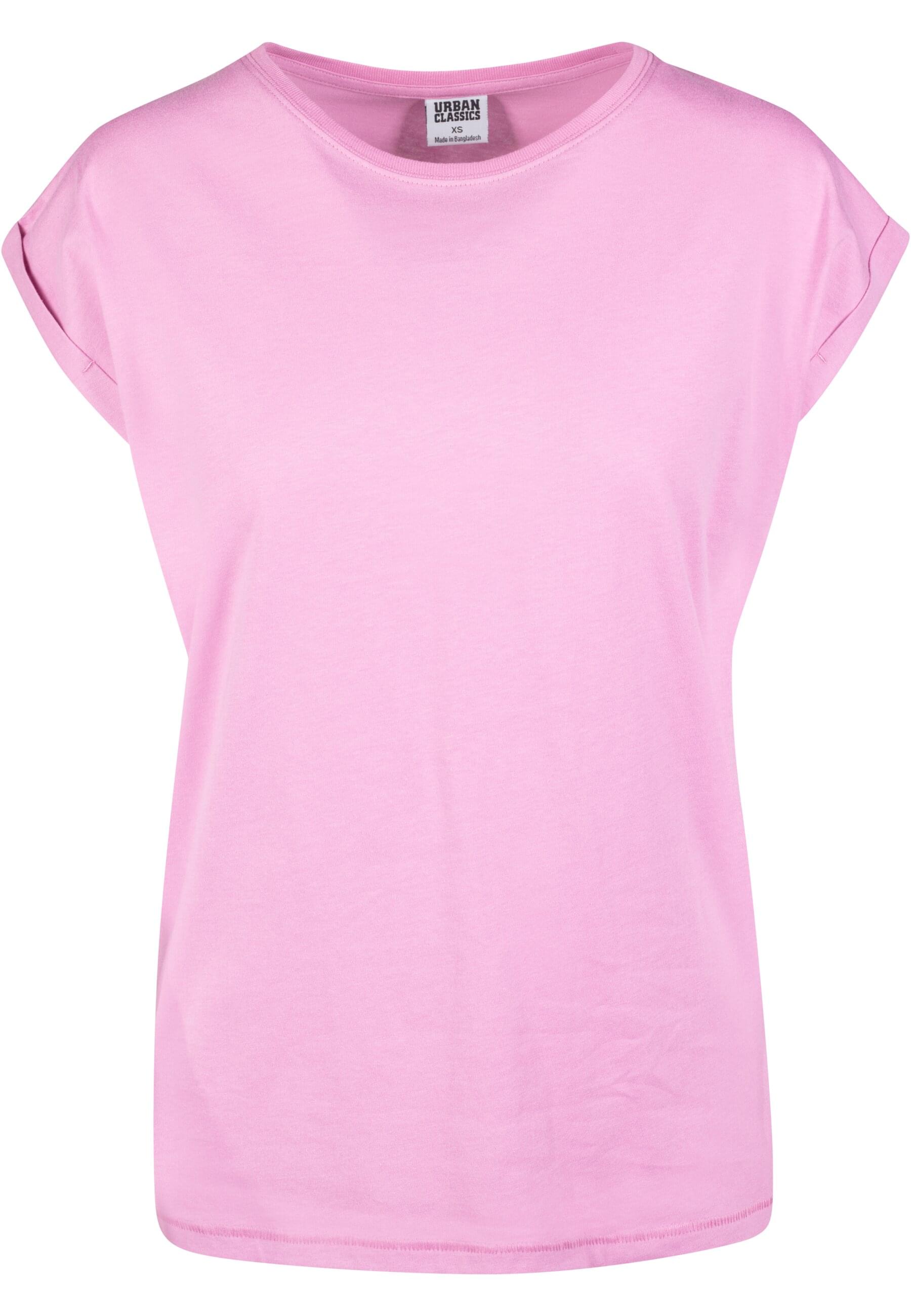 URBAN CLASSICS Kurzarmshirt "Urban Classics Damen Ladies Extended Shoulder günstig online kaufen