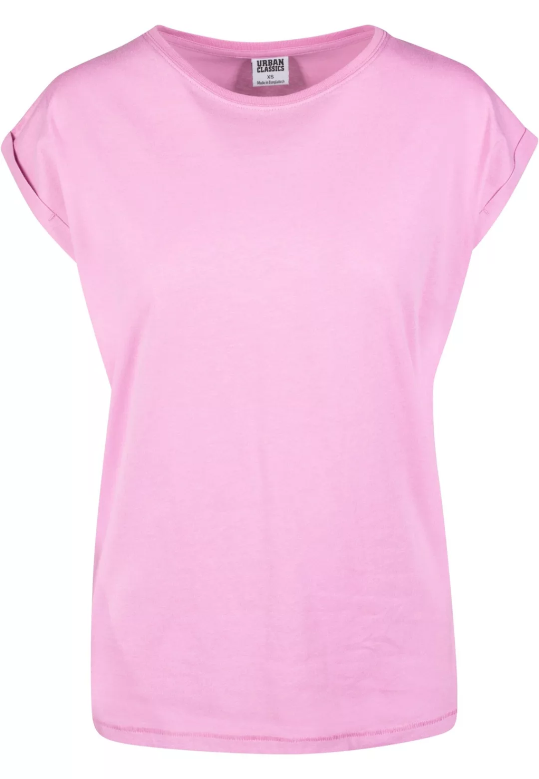 URBAN CLASSICS Kurzarmshirt "Urban Classics Damen Ladies Extended Shoulder günstig online kaufen