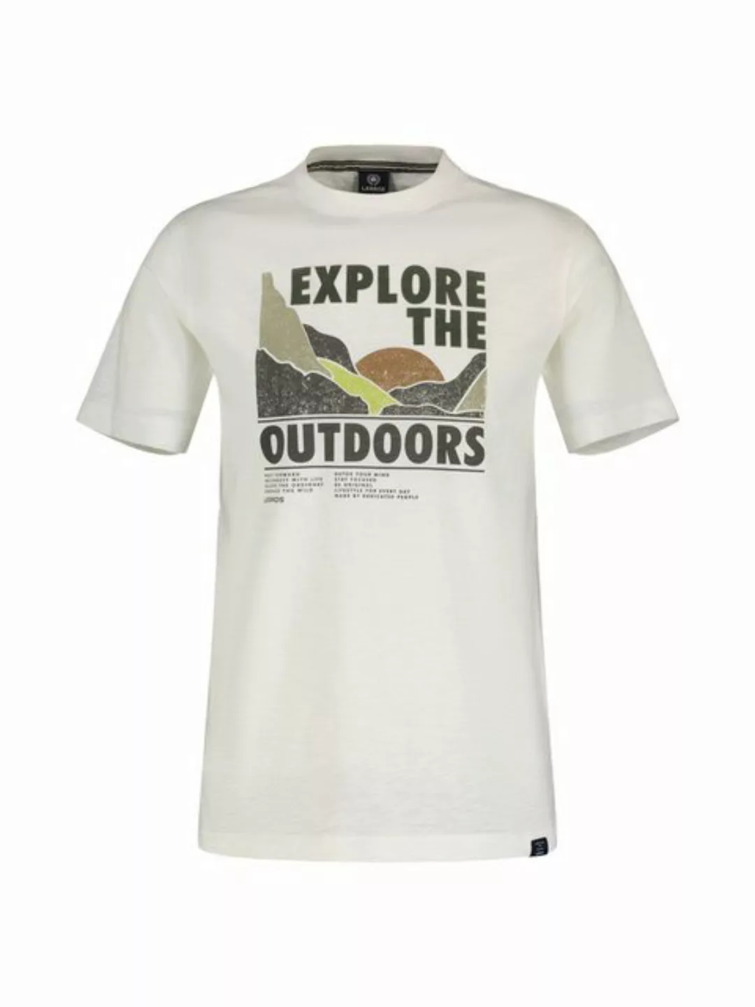 LERROS T-Shirt LERROS T-Shirt mit Outdoor-Brustprint günstig online kaufen