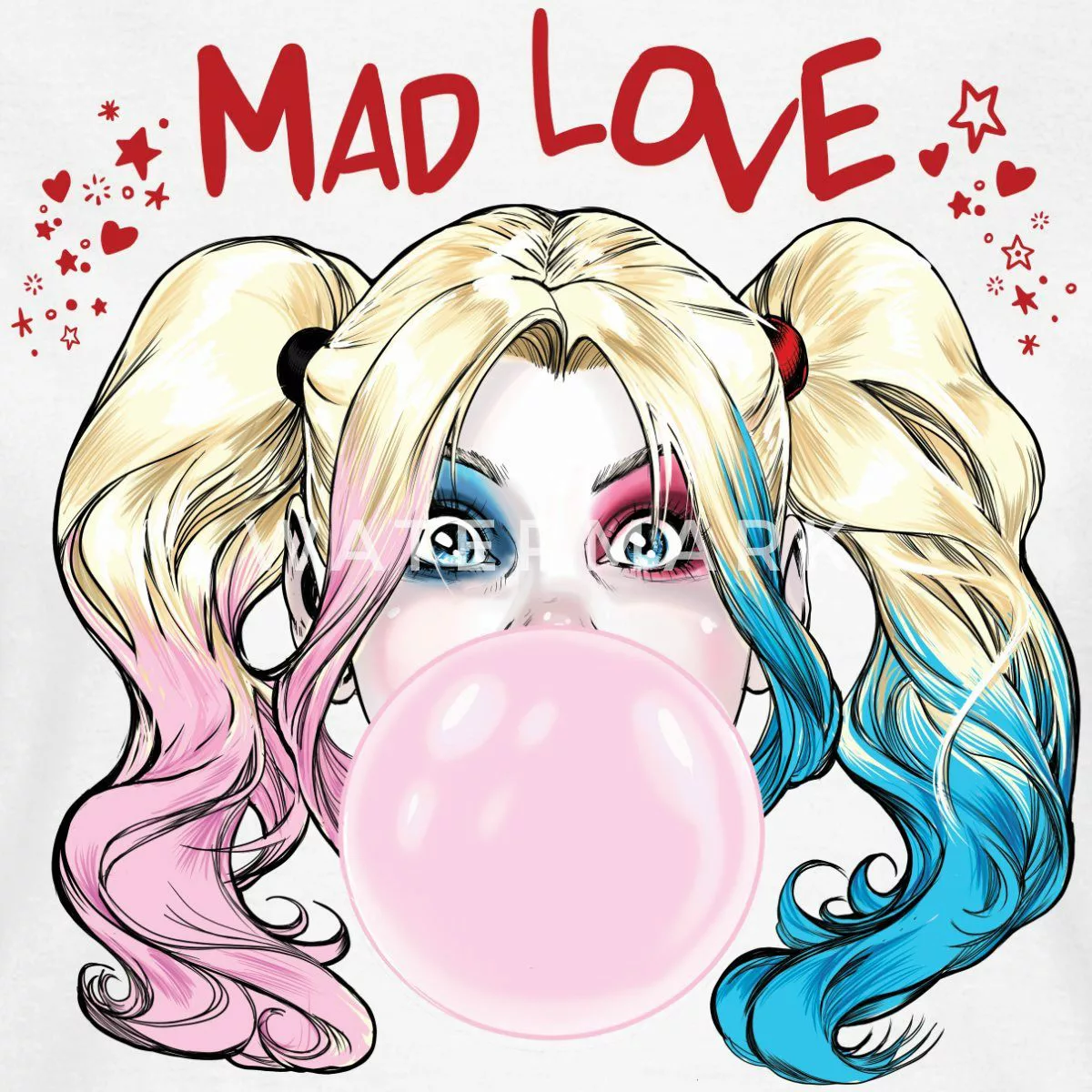 Spreadshirt T-Shirt Harley Quinn Mad Love günstig online kaufen