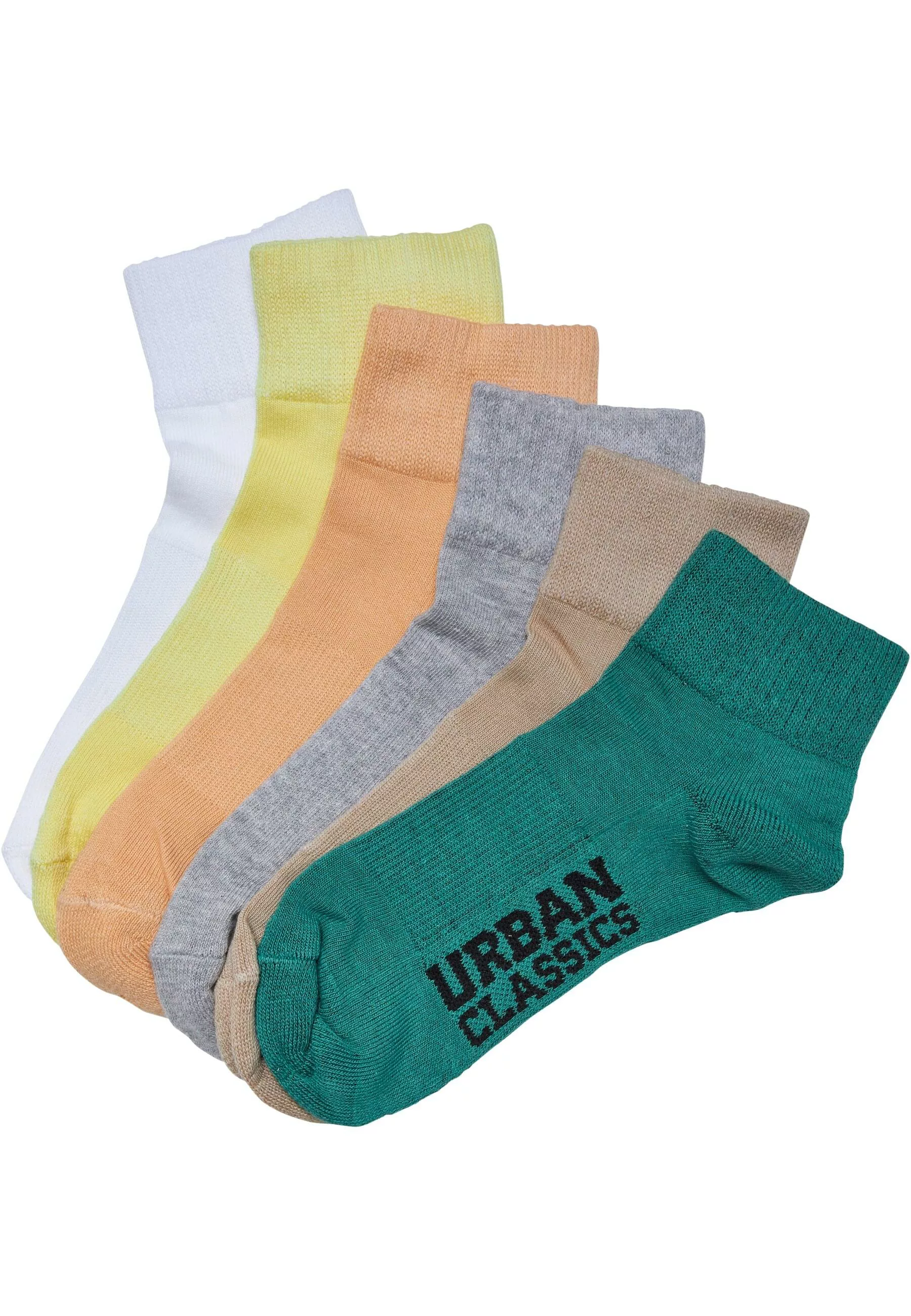 URBAN CLASSICS Basicsocken "Urban Classics Unisex High Sneaker Socks 6-Pack günstig online kaufen