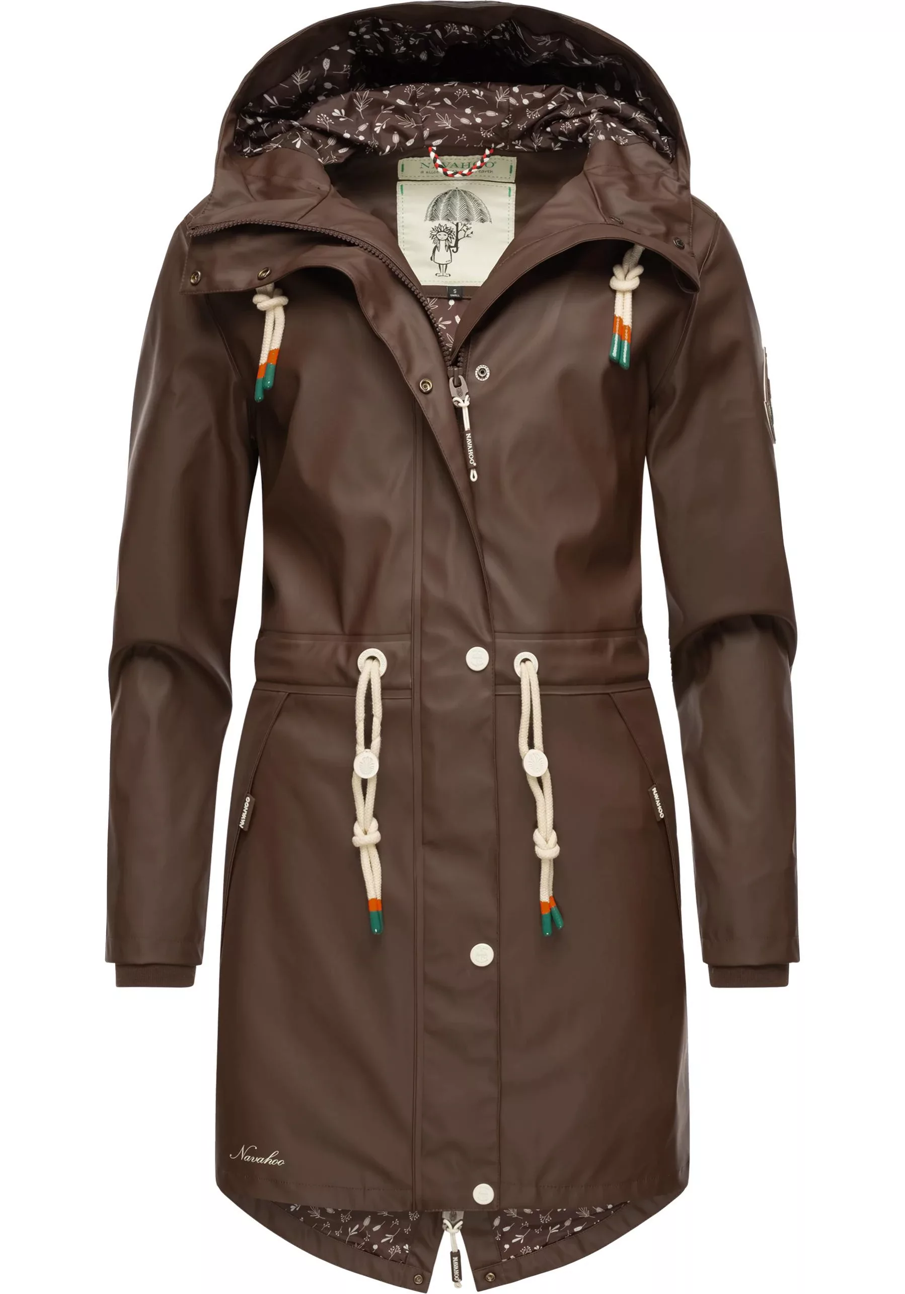 Navahoo Regenjacke "Tropical Stormoo", mit Kapuze, modischer Damen Outdoor günstig online kaufen