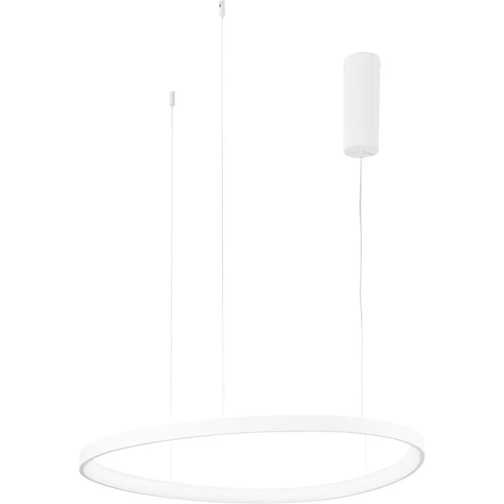 LED Pendelleuchte Klapton in Weiß 60W 11440lm günstig online kaufen