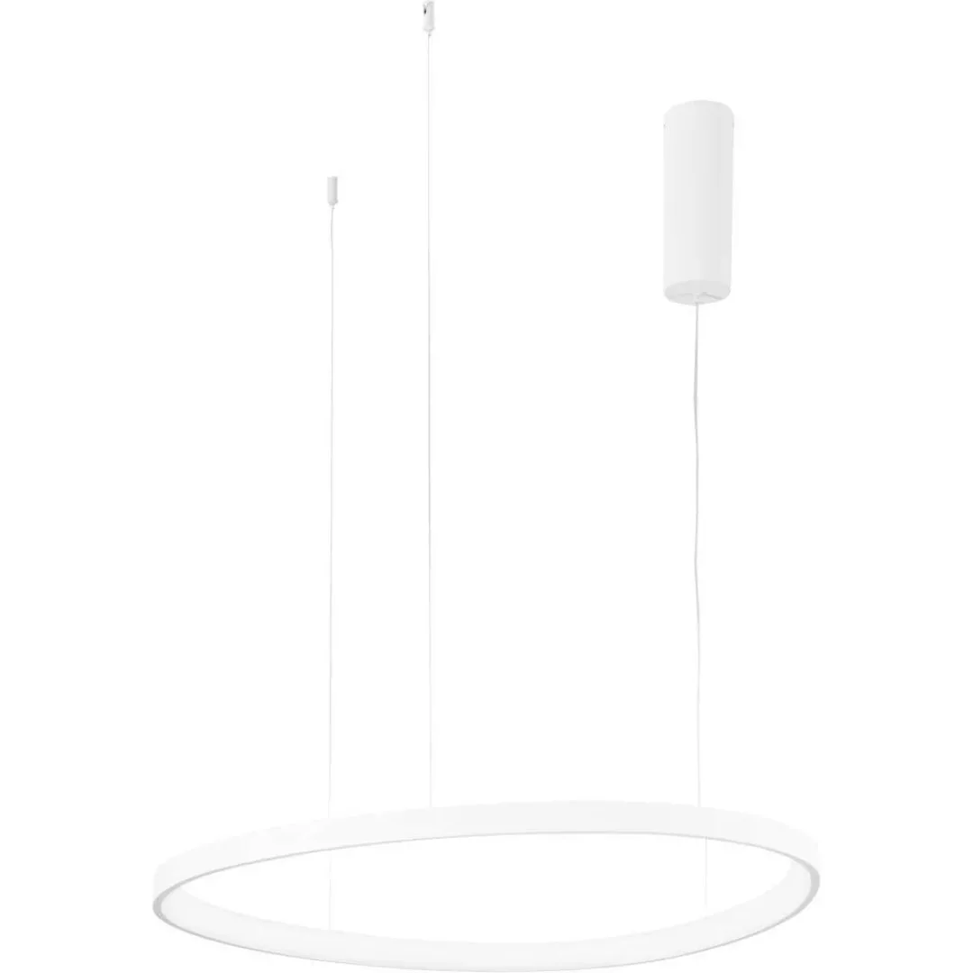 LED Pendelleuchte Klapton in Weiß 60W 11440lm günstig online kaufen