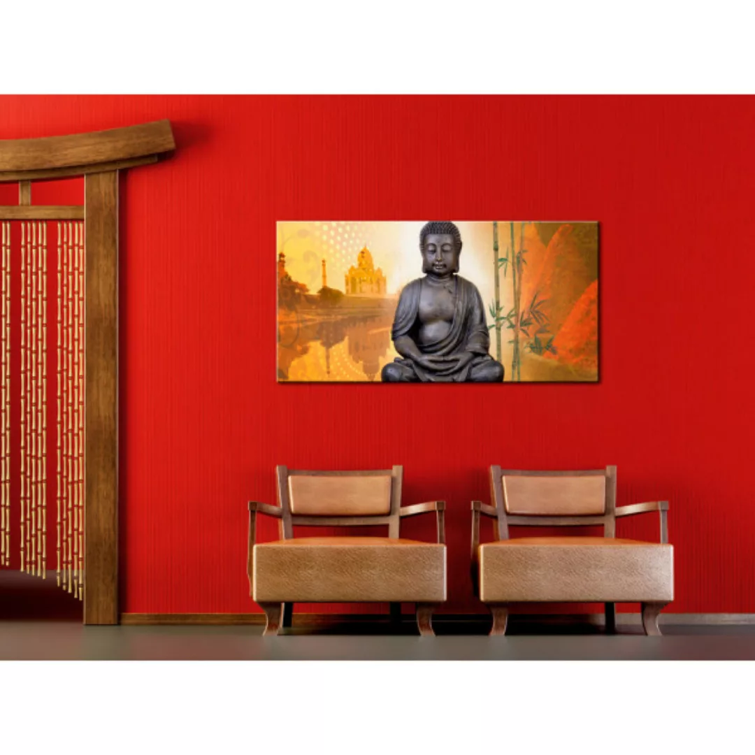 Wandbild Buddha XXL günstig online kaufen