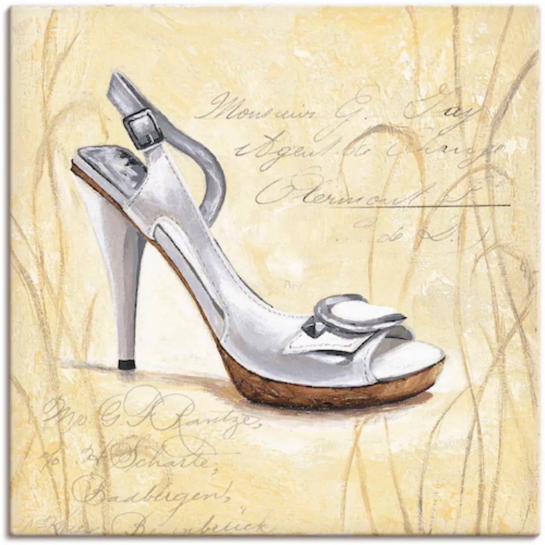 Artland Leinwandbild »Stiletto IV - Schuh«, Mode, (1 St.), auf Keilrahmen g günstig online kaufen