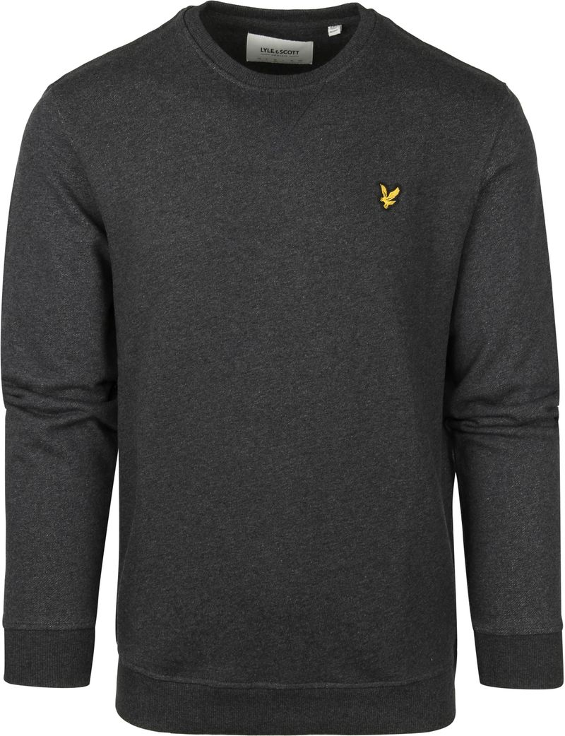 Lyle & Scott Pullover Mid Grau - Größe L günstig online kaufen