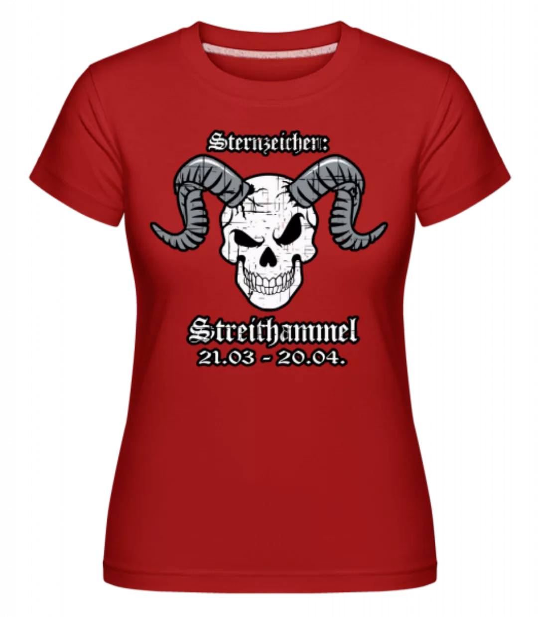 Metal Sternzeichen Strithammel · Shirtinator Frauen T-Shirt günstig online kaufen