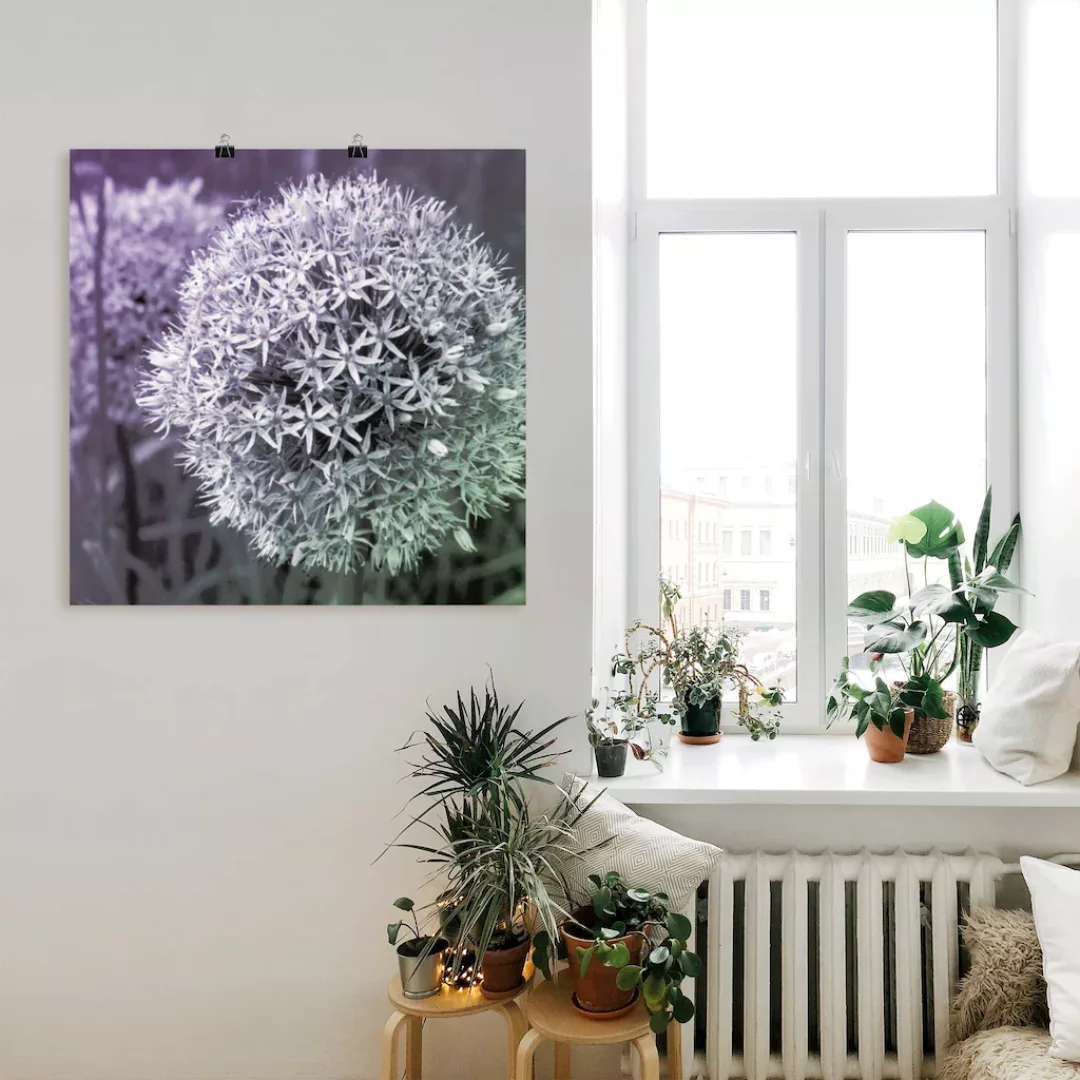 Artland Wandbild "Lila Sensation I", Blumen, (1 St.), als Alubild, Outdoorb günstig online kaufen