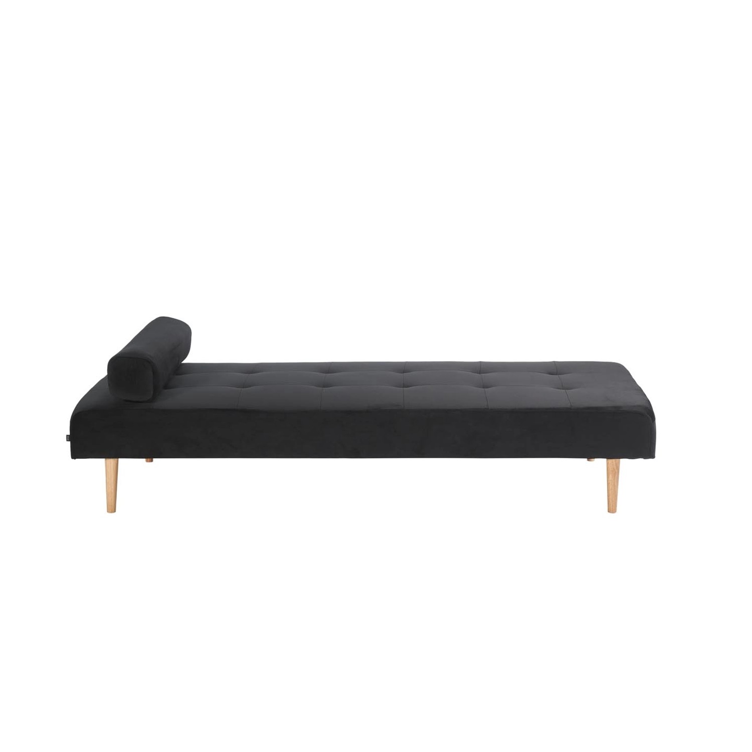 ebuy24 Sofa Marino Daybed Velour schwarz. günstig online kaufen