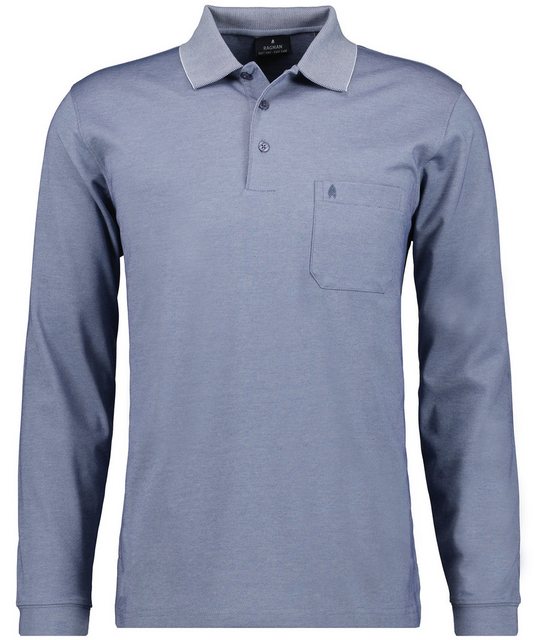 RAGMAN Langarm-Poloshirt Polo soft knit LS günstig online kaufen