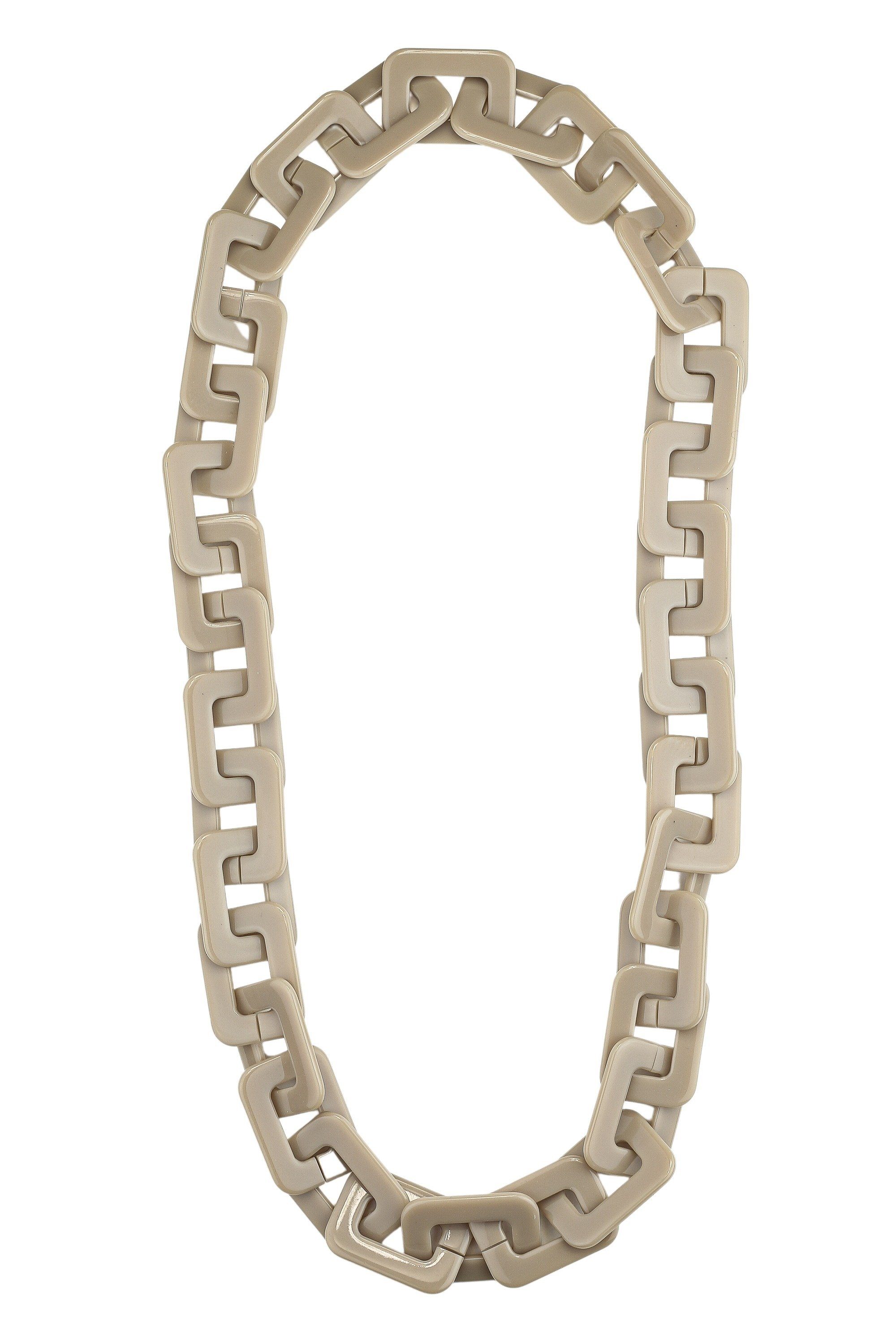 COLLEZIONE ALESSANDRO Lange Kette "Mailand", Polyesterglieder günstig online kaufen
