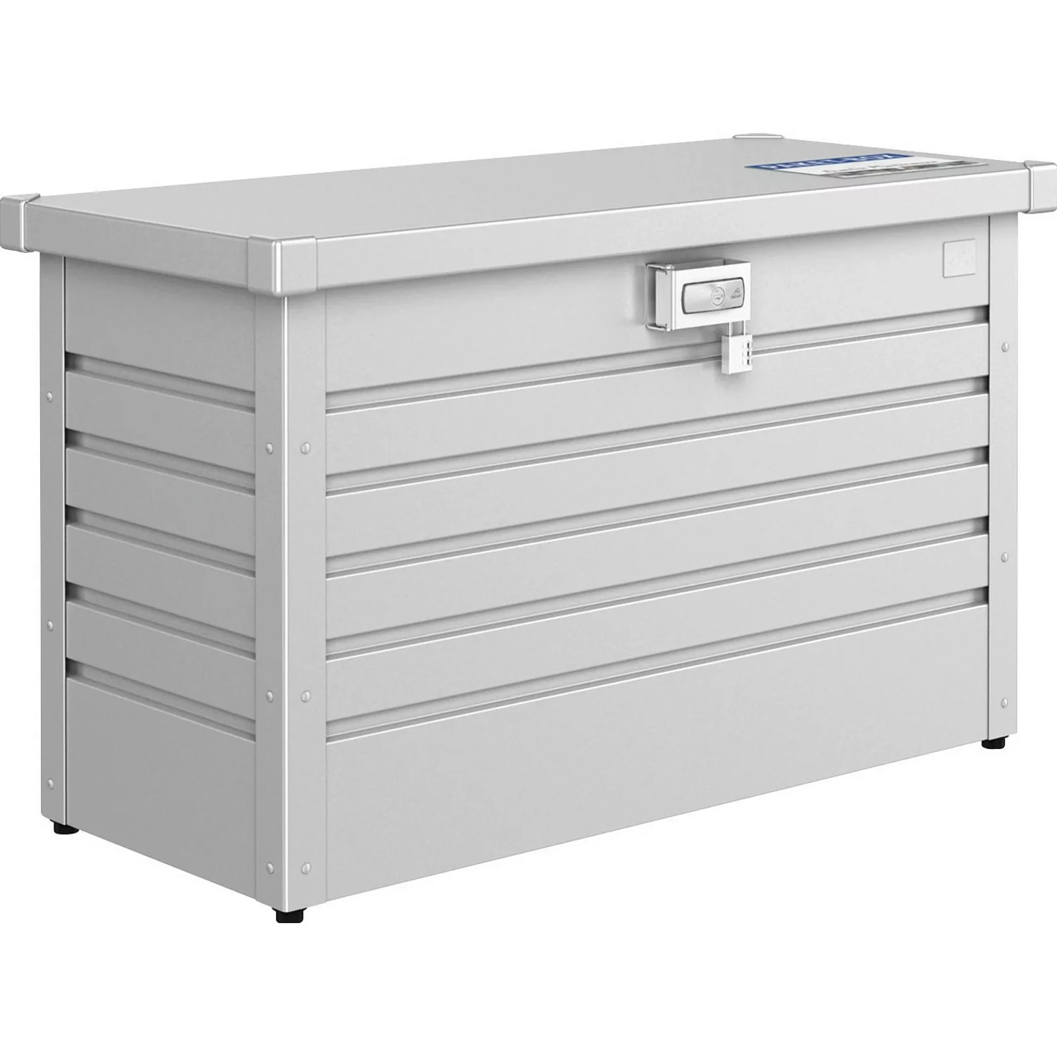 Biohort Paket-Box 100 Silber-Metallic 101 cm x 46 cm x 61 cm günstig online kaufen