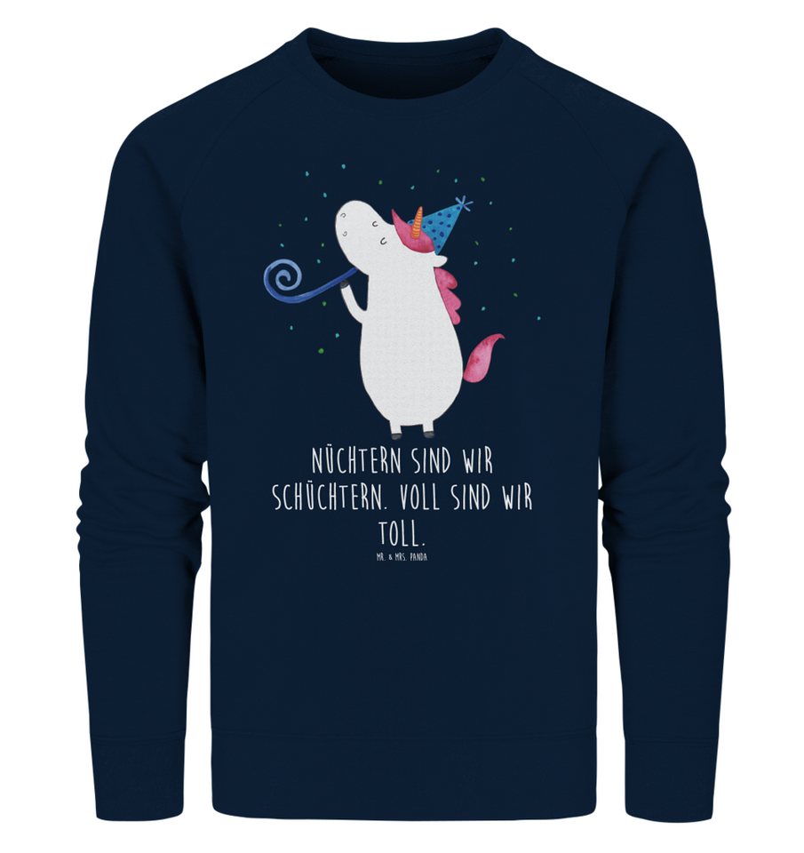 Mr. & Mrs. Panda Longpullover Einhorn Party Größe XS - French Navy - Gesche günstig online kaufen