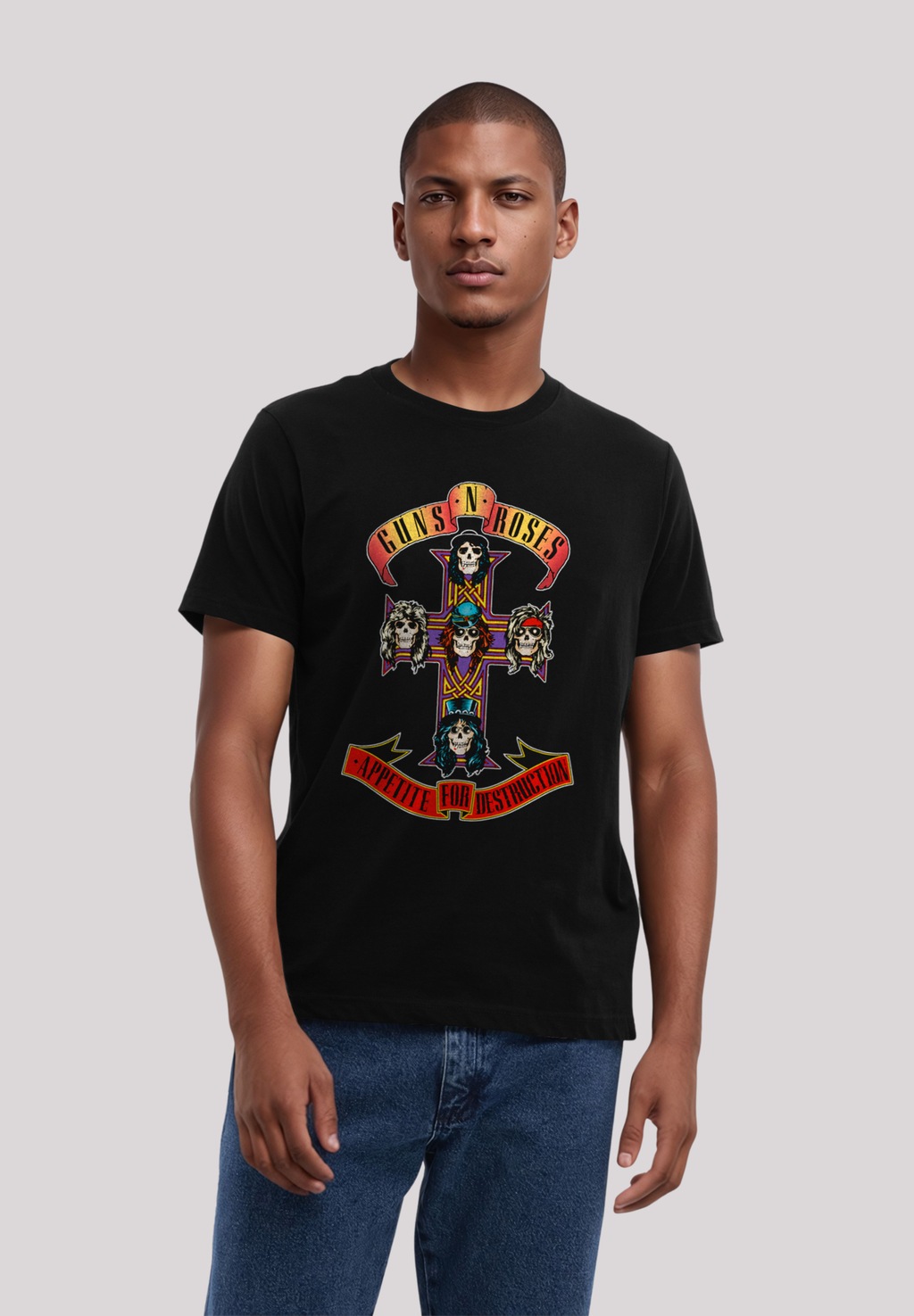 F4NT4STIC T-Shirt "Guns n Roses Appetite For Destruction", Premium Qualität günstig online kaufen