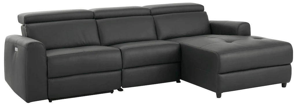 Home affaire Ecksofa "Sentrano, L-Form,", 275 cm, man. o. elektr. Relaxfunk günstig online kaufen