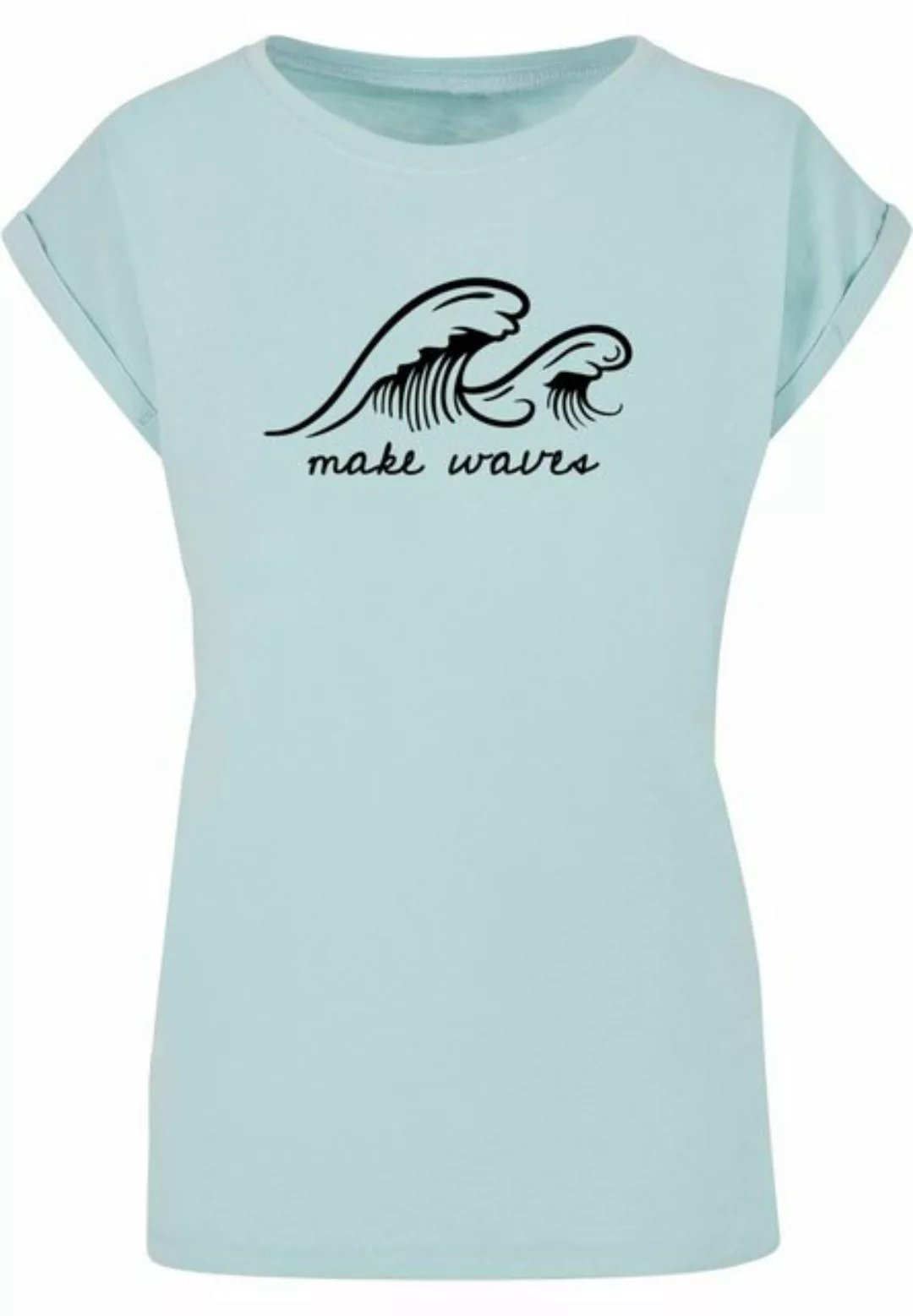 Merchcode T-Shirt Merchcode Damen Ladies Summer - Make waves T-Shirt (1-tlg günstig online kaufen