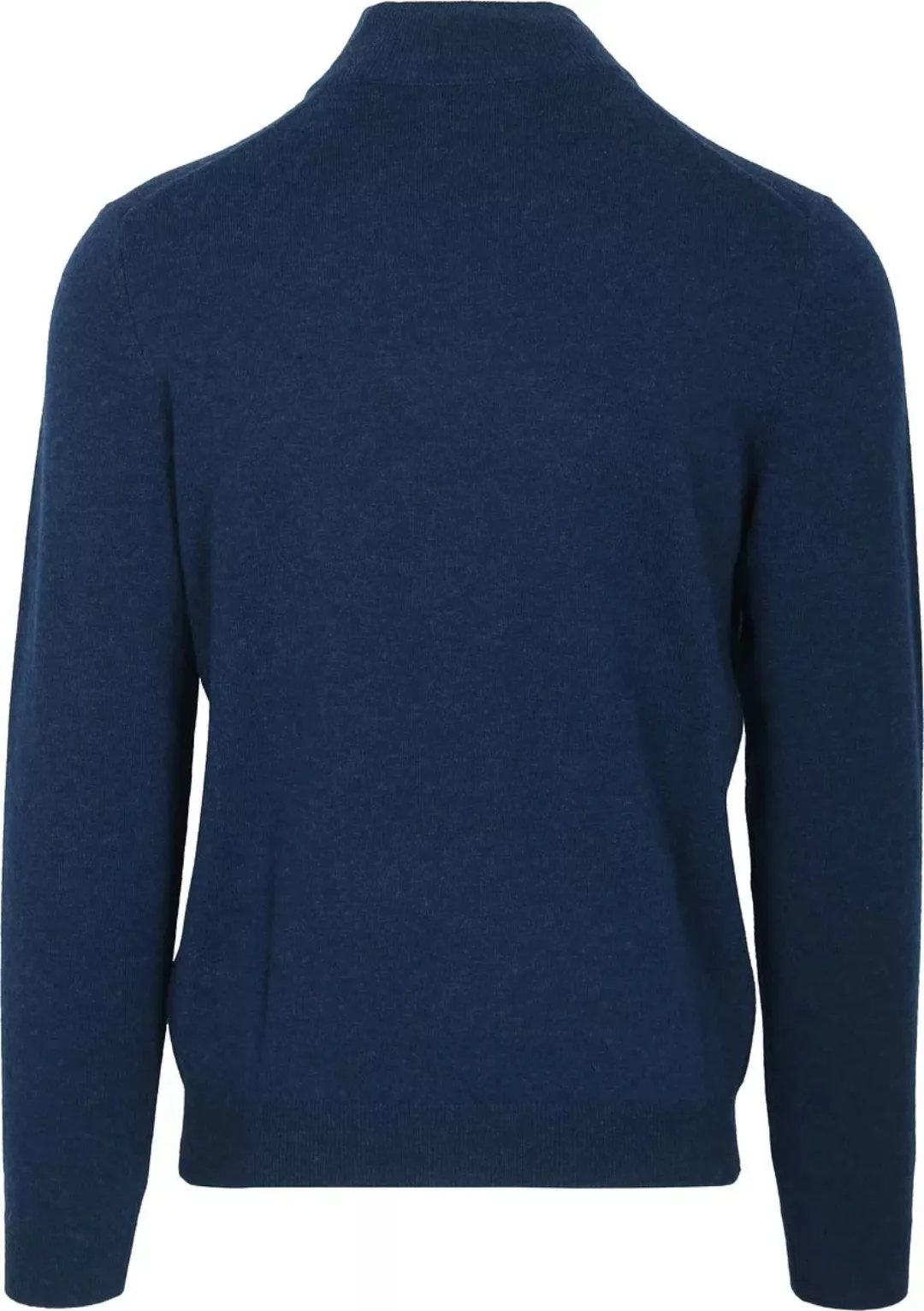 Steppin' Out Half Zip Pullover Merinowolle Marine Blau - Größe M günstig online kaufen