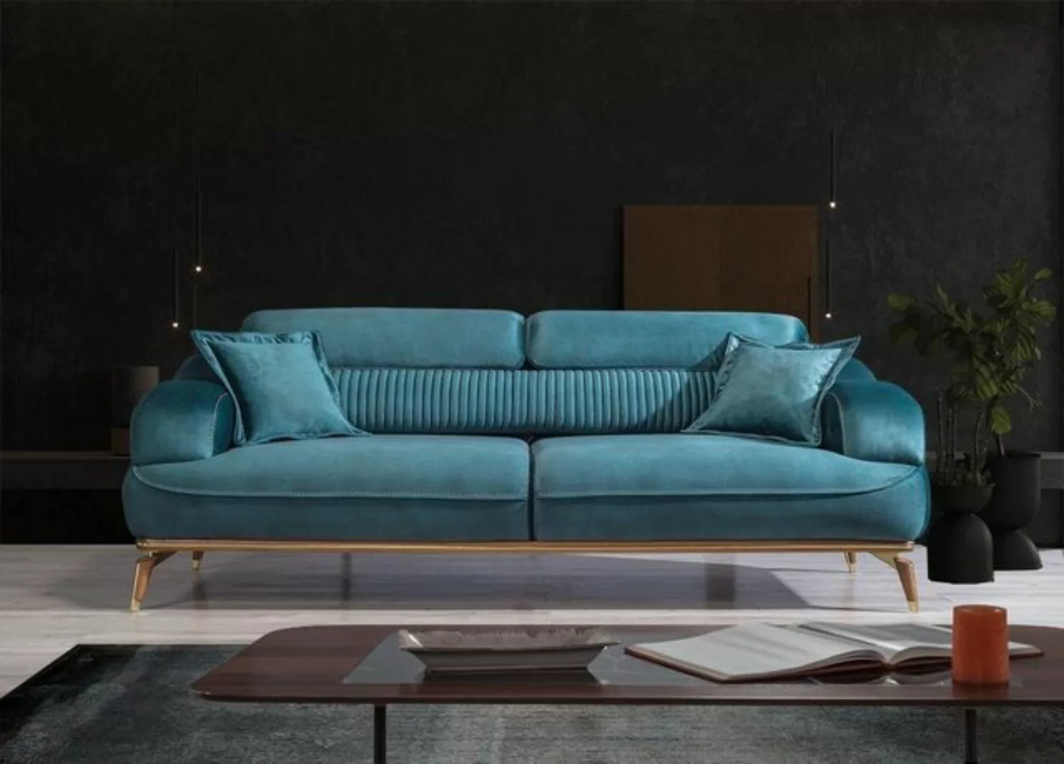 JVmoebel Sofa Modern Sofa Dreisitzer Couch Wohnzimmer Einrichtung Polster S günstig online kaufen