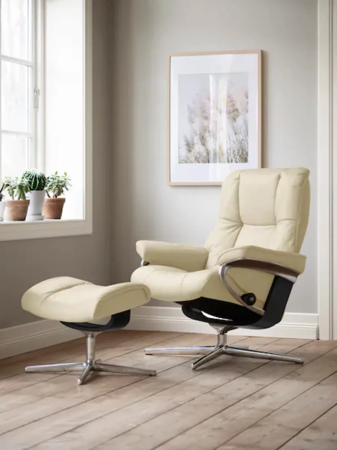 Stressless Relaxsessel "Mayfair", mit Cross Base, Größe S, M & L, Holzakzen günstig online kaufen