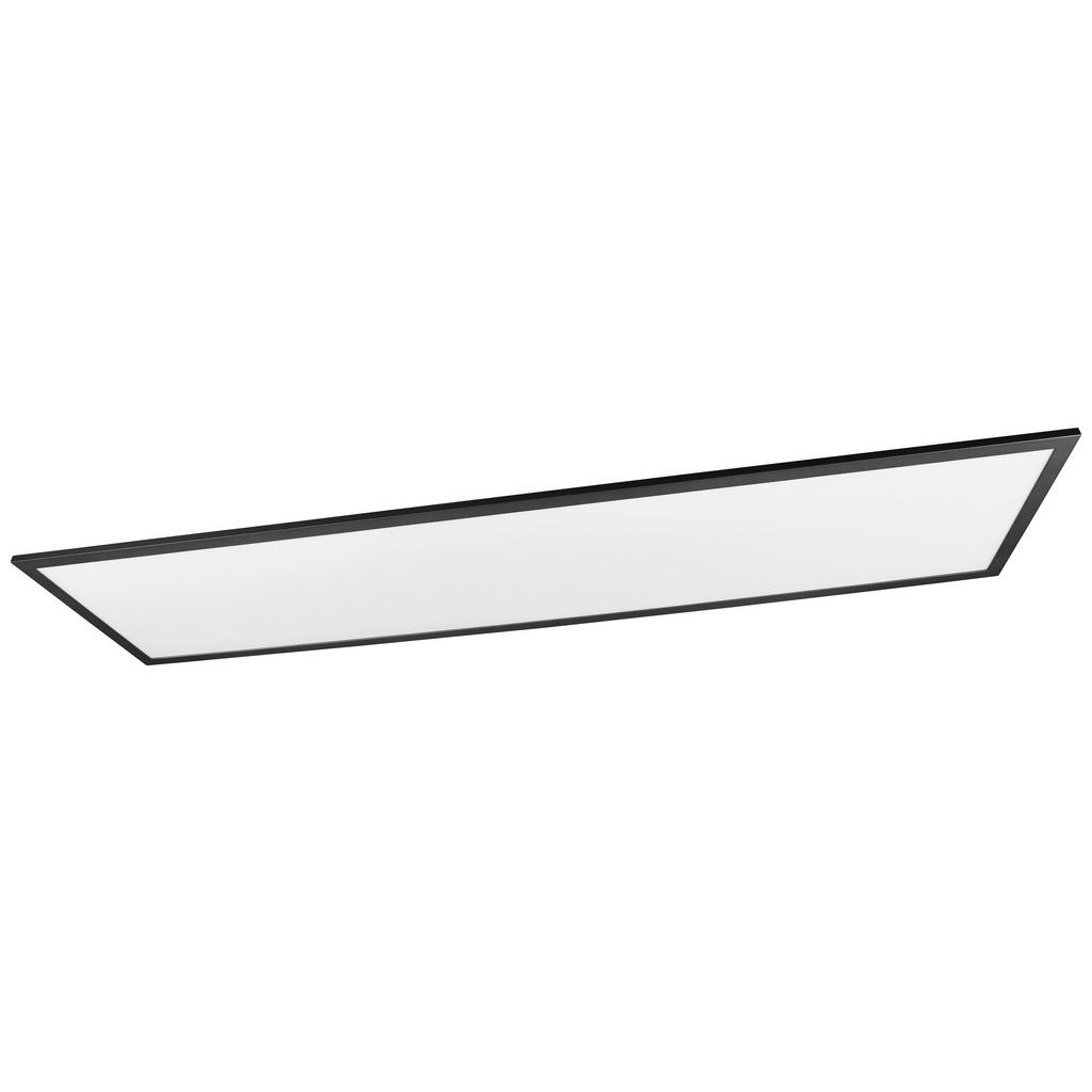 Reality Deckenleuchte R62321232 mattschwarz Metall B/H/T: ca. 120x5x30 cm günstig online kaufen