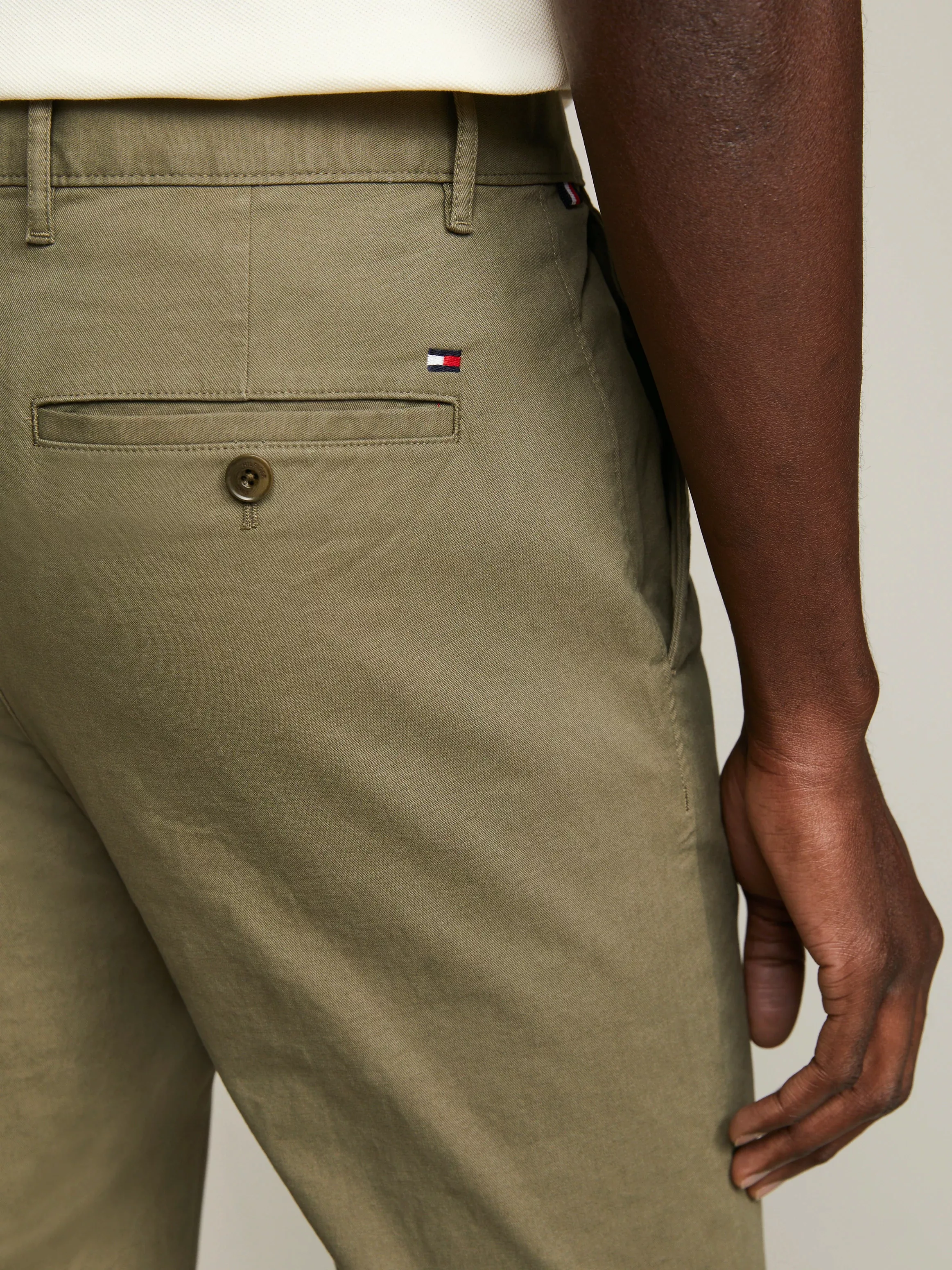 Tommy Hilfiger Stoffhose BLEECKER ESSENTIAL TWILL günstig online kaufen