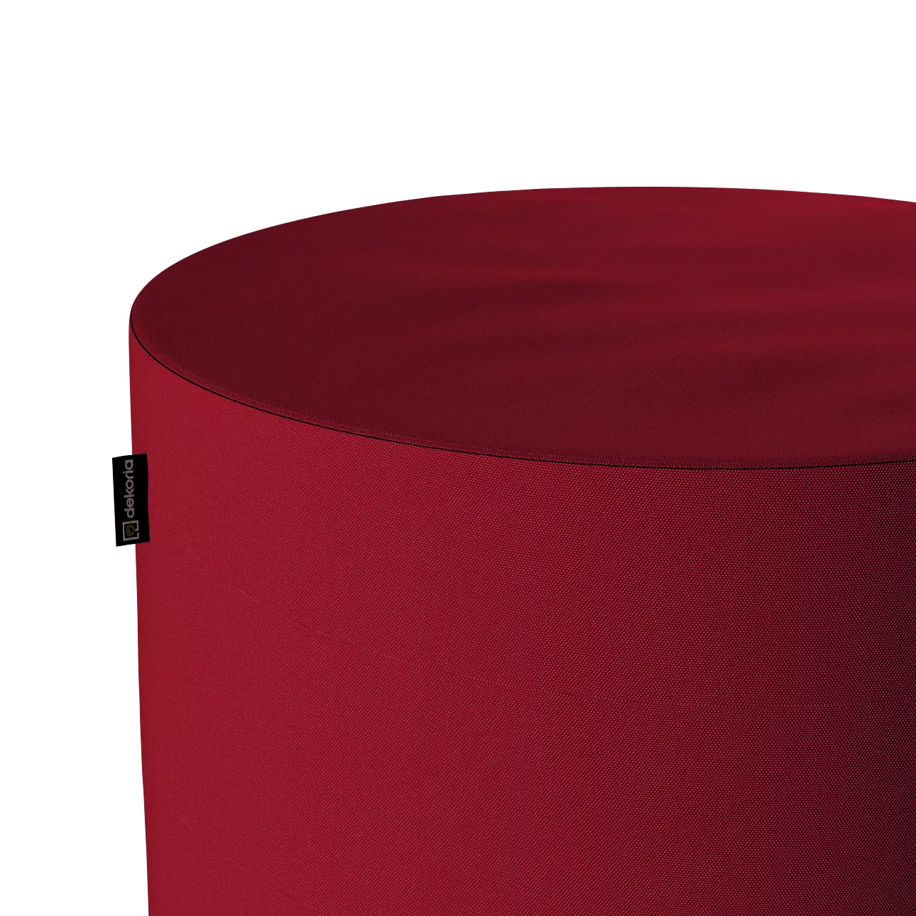 Pouf Barrel, rot, ø40 cm x 40 cm, Etna (705-60) günstig online kaufen