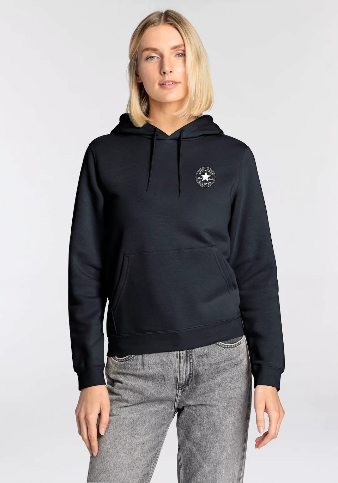 Converse Kapuzensweatshirt WOMEN'S CONVERSE POLAR FLEECE OVERSIZED HOODIE günstig online kaufen