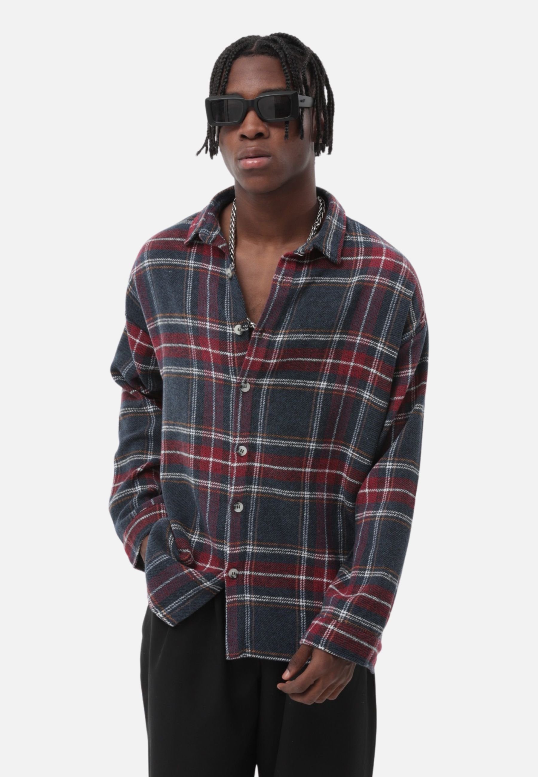 COFI Casuals Flanellhemd Flanellhemd Kariert Hemd günstig online kaufen