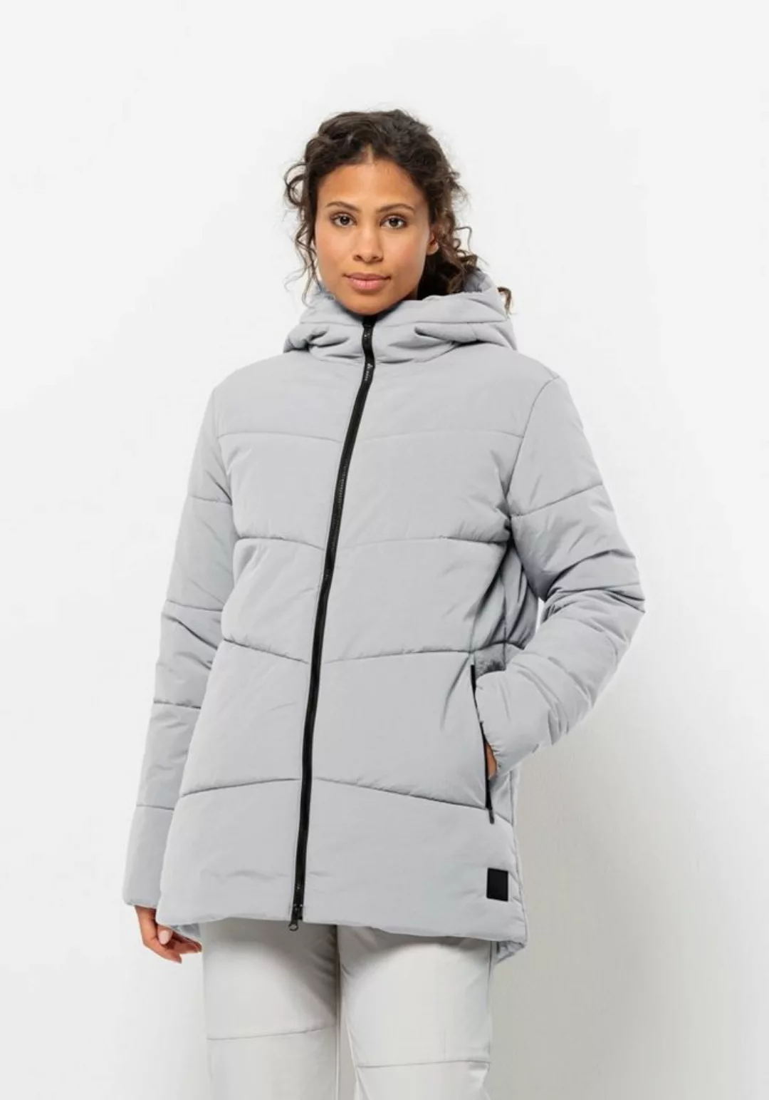 Jack Wolfskin Funktionsjacke "KAROLINGER LONG JKT W", mit Kapuze günstig online kaufen