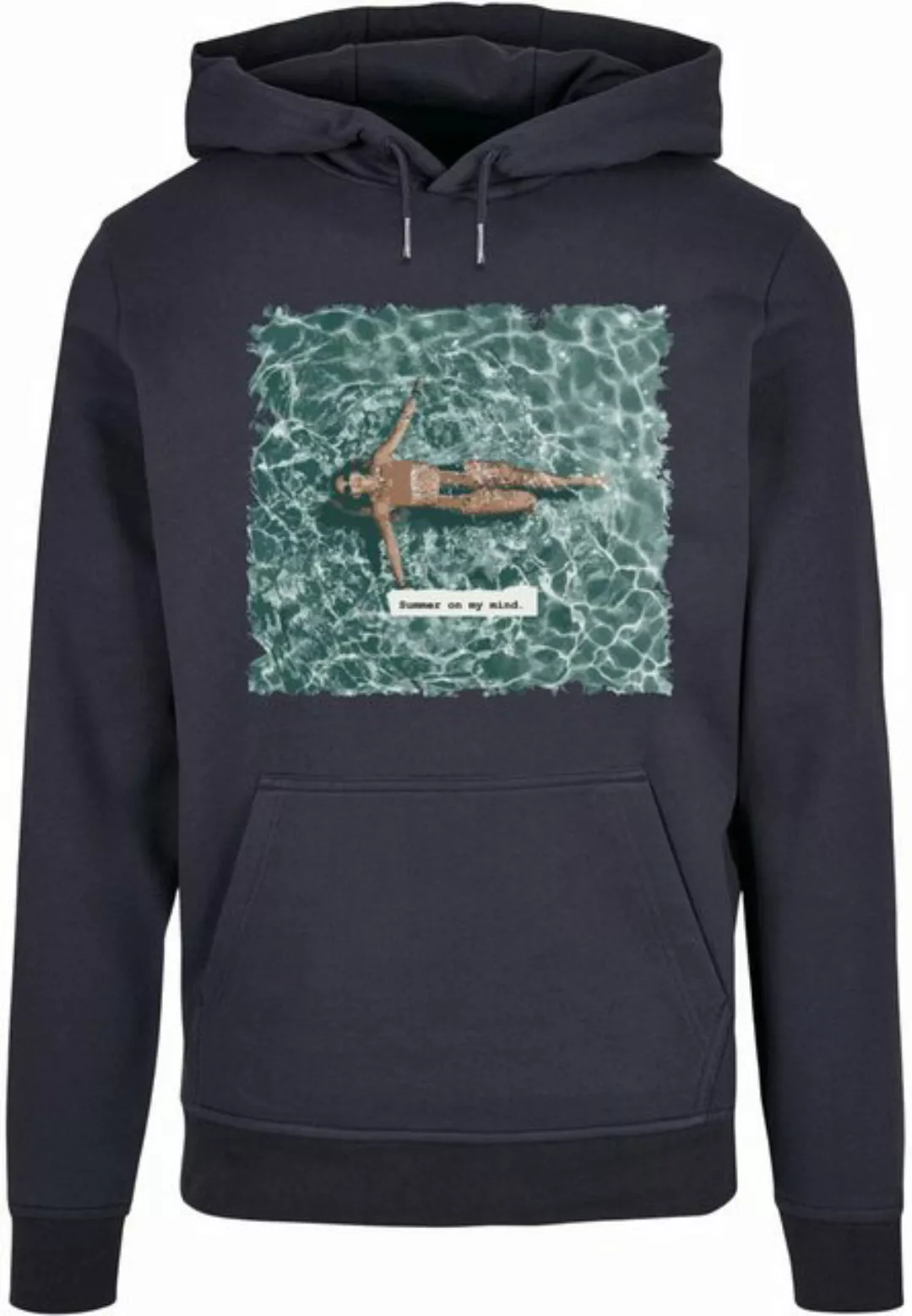 Merchcode Kapuzensweatshirt Merchcode Herren Summer - On My Mind Basic Hood günstig online kaufen